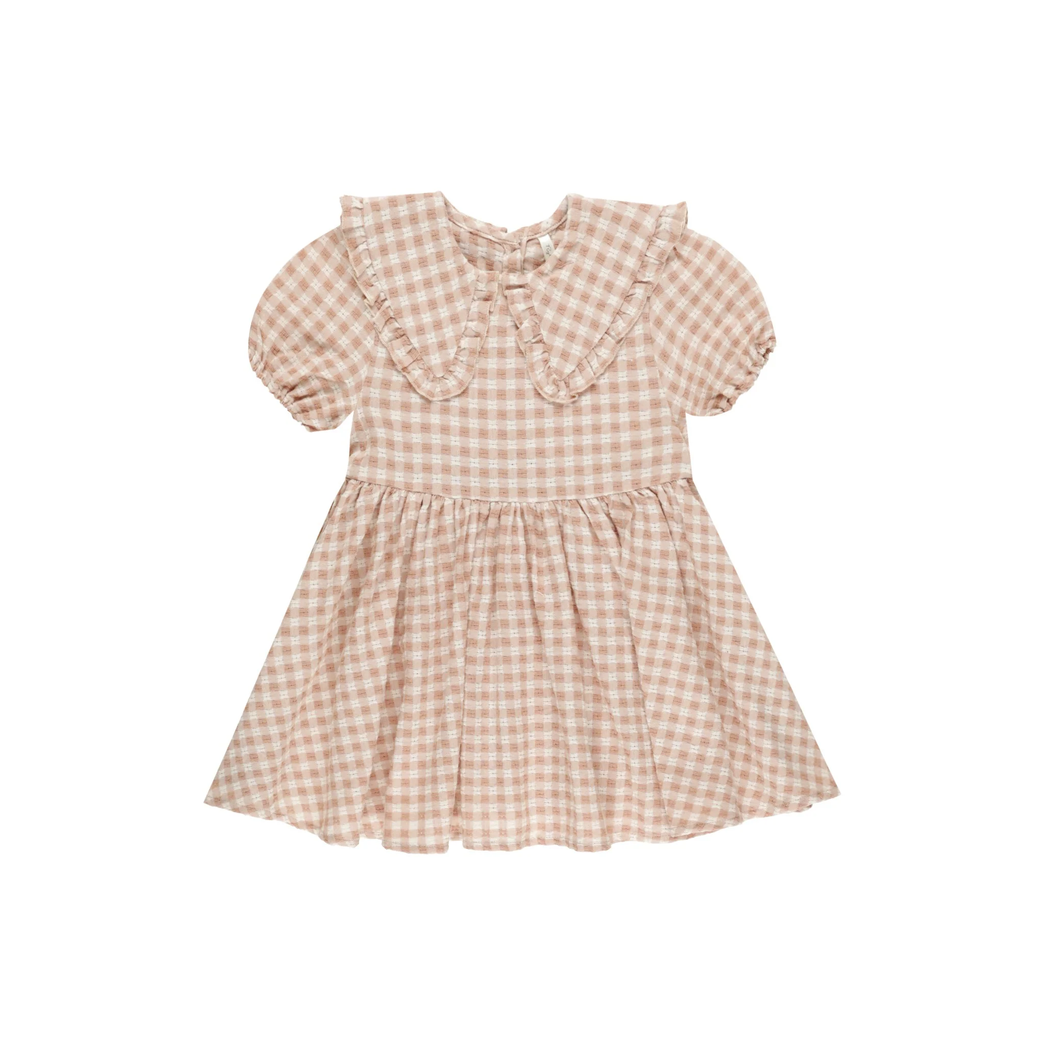 Camille Dress - Pink Gingham