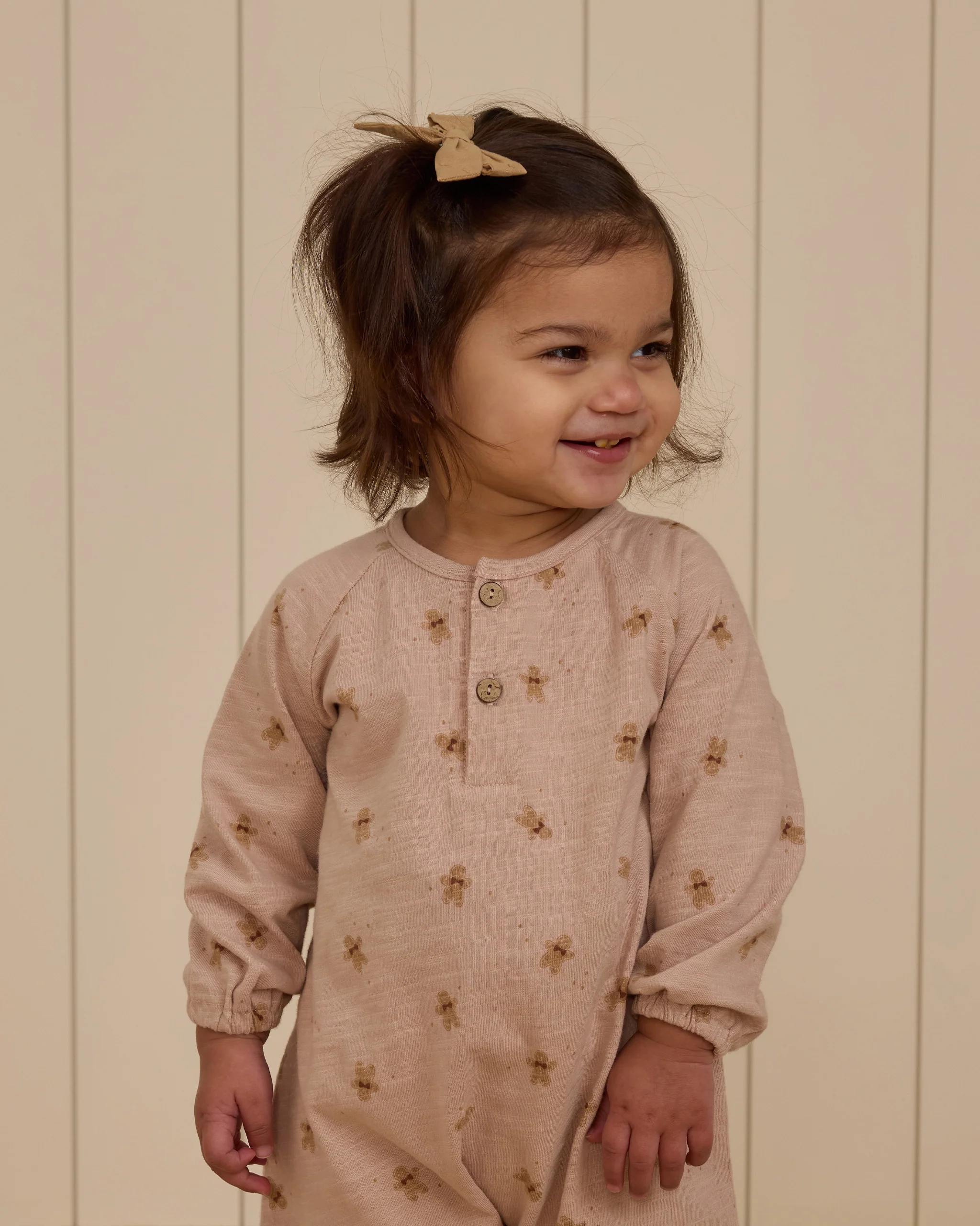 Rylee + Cru Henley Jumpsuit - Gingerbread - Image 2