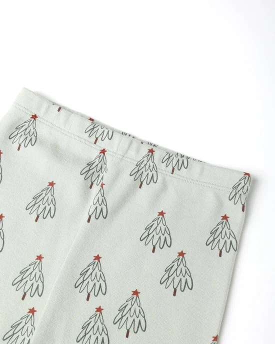Organic Long Sleeve Pyjama Set - Trees - Image 2