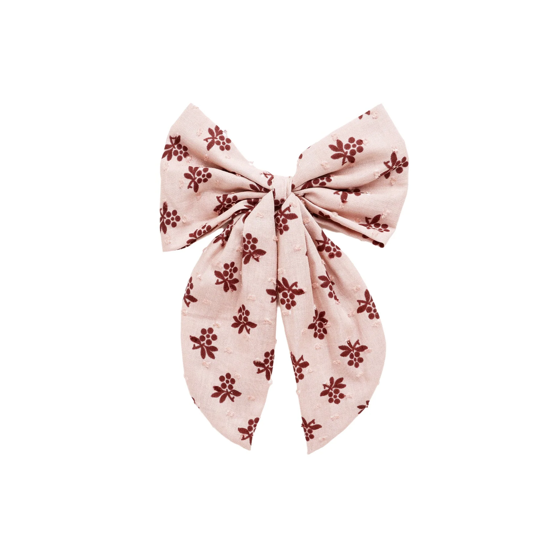 Oversized Bow - Blush Fleur