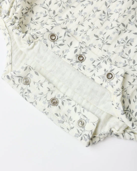 Winnie Romper - Blue Vines - Image 4