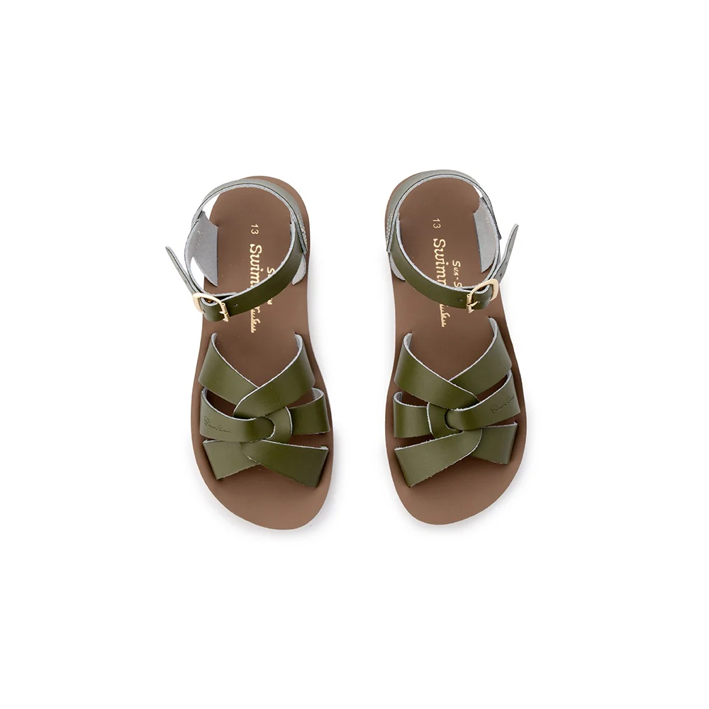 Saltwater Sandals Sun San Swimmer - Olive - Image 4
