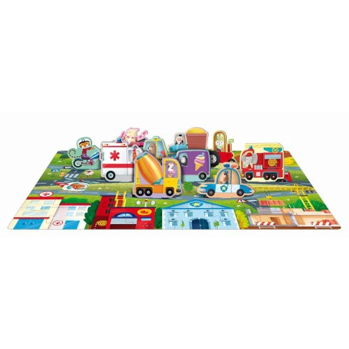 Learn Shapes Puzzle + Book Set - Vehicles - Image 3