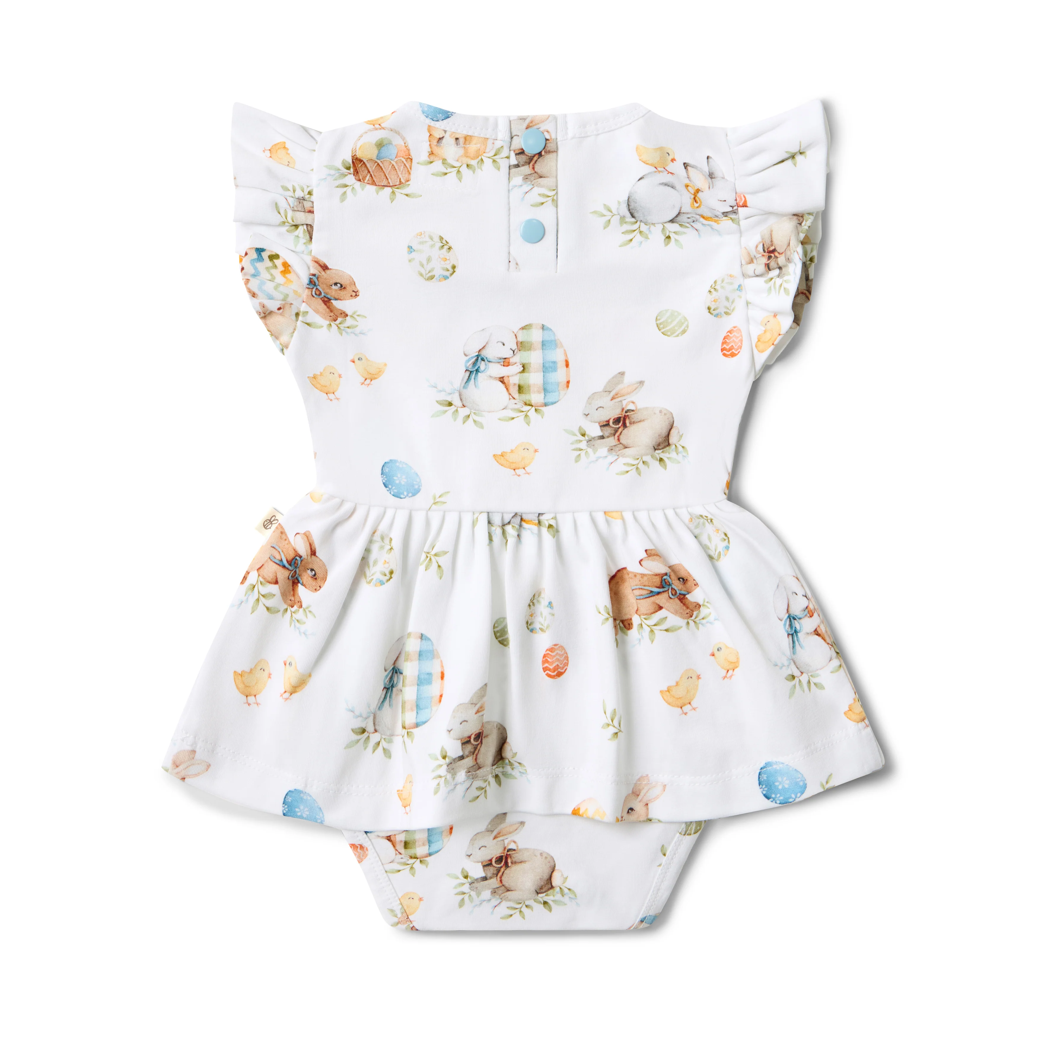 Flopsy Bunnies Short Sleeve Organic Dress - Image 7