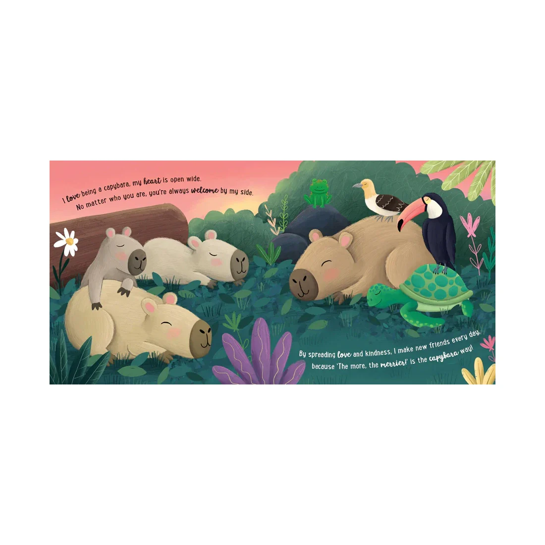 Story Time - Padded Board Book - I Love Being a Capybara - Image 4