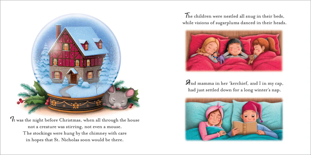 Story Time - Padded Board Book - The Night Before Christmas - Image 4