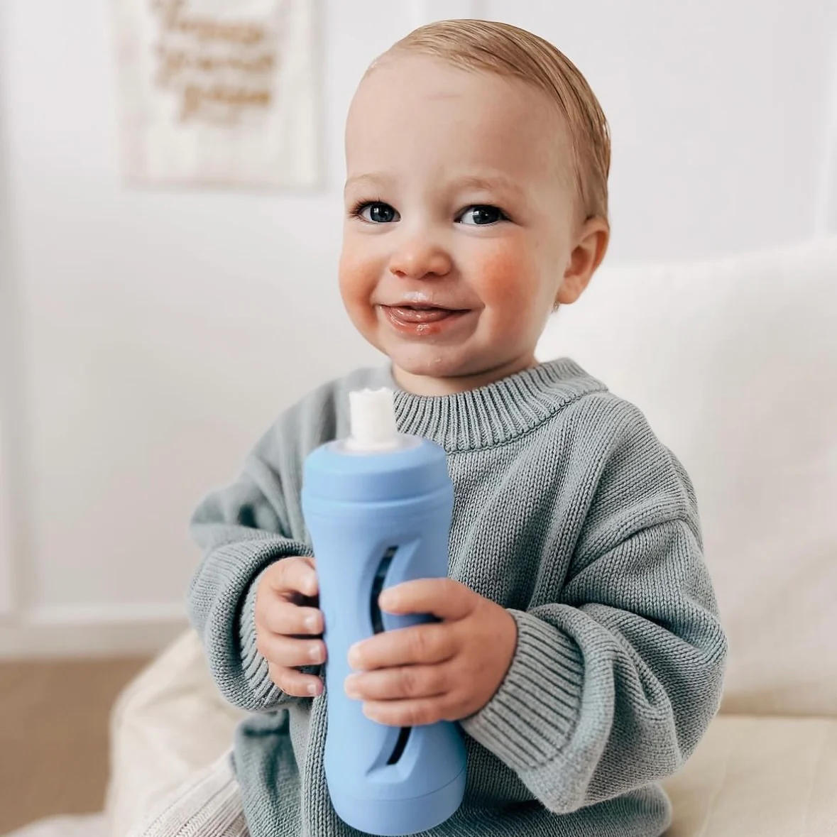 Food Bottle - Blue - Image 2