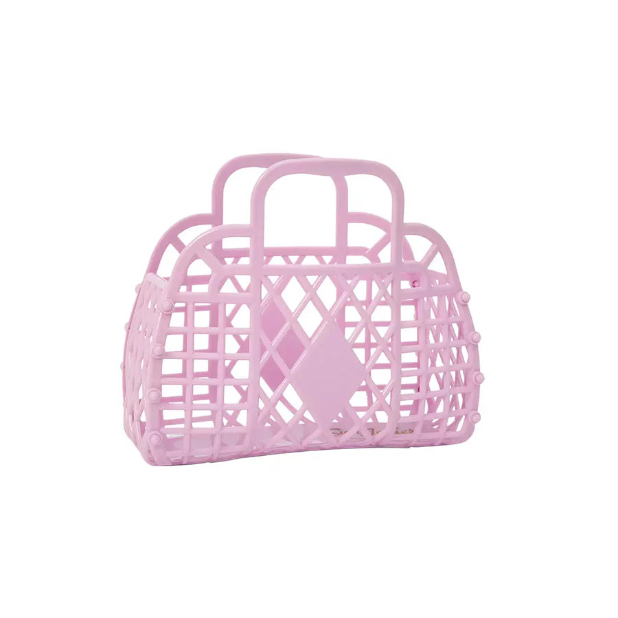 Sun Jellies Retro Basket Mini - Lilac