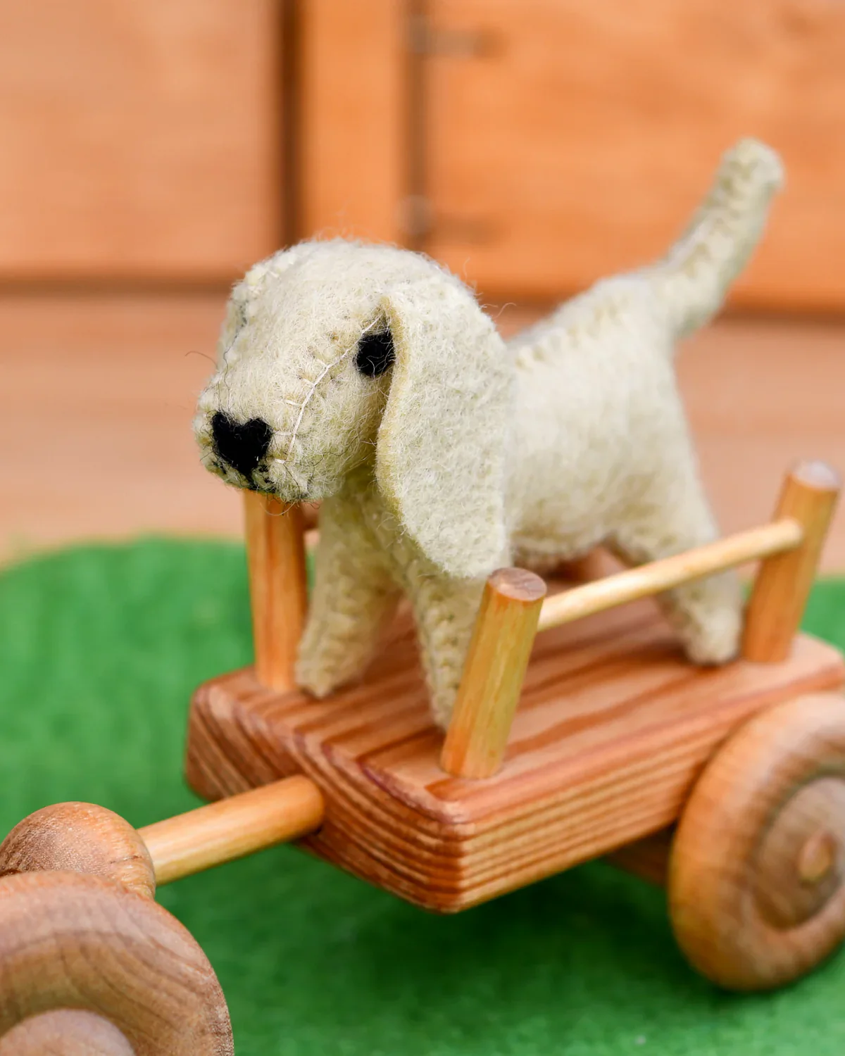 Felt Dog Farm Animal Toy - Image 2