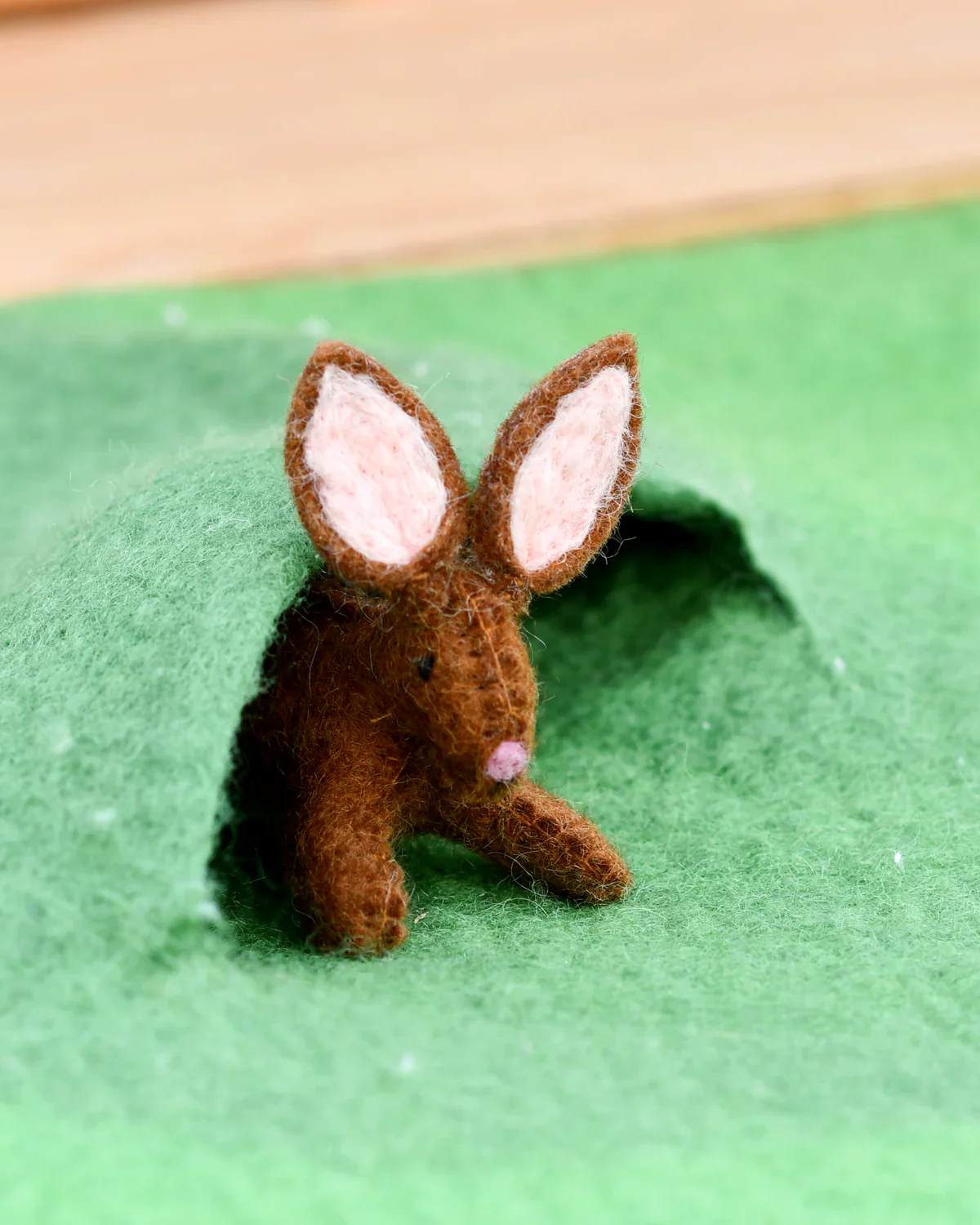Felt Rabbit Farm Animal Toy - Image 2