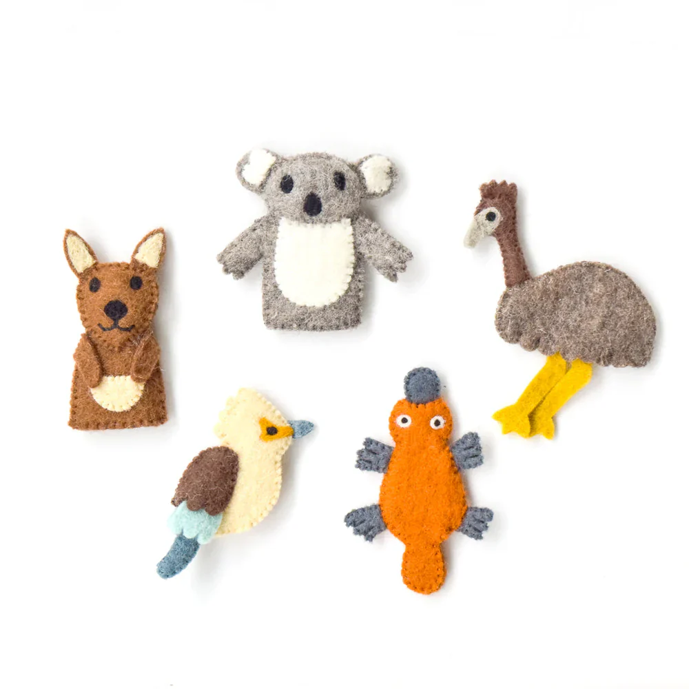 Finger Puppet Set - Australian Animals A - Image 3