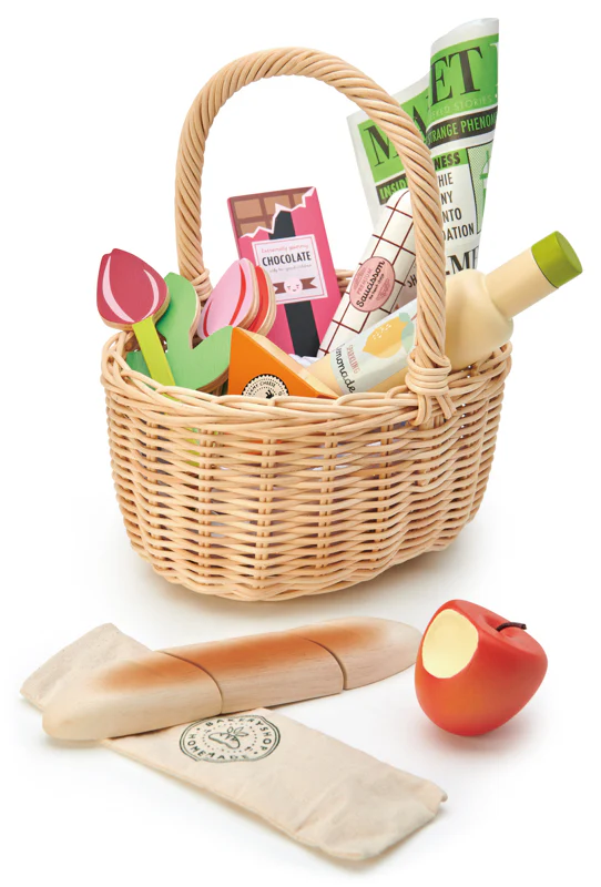 Wicker Shopping Basket Set - Image 5