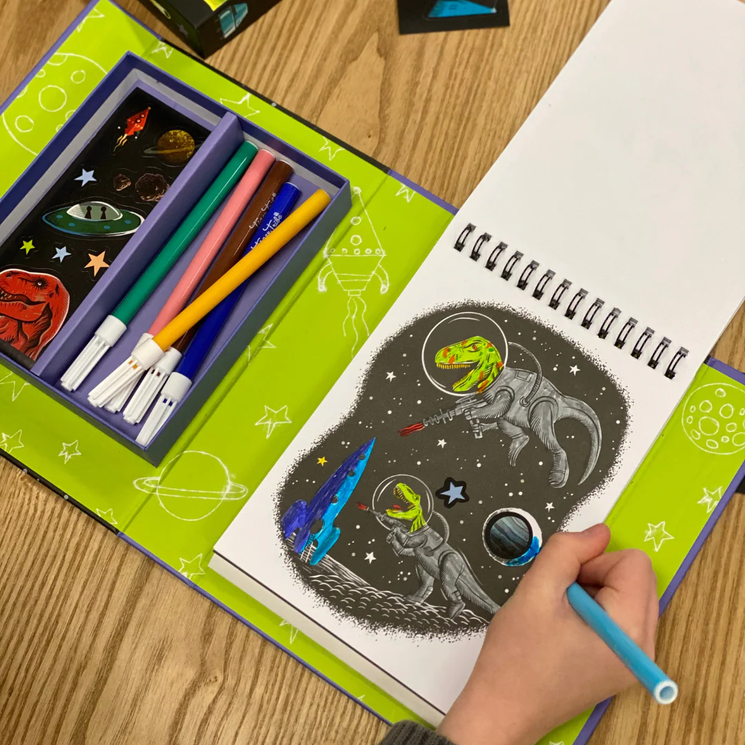 Colouring Set - Dinos In Space - Image 8