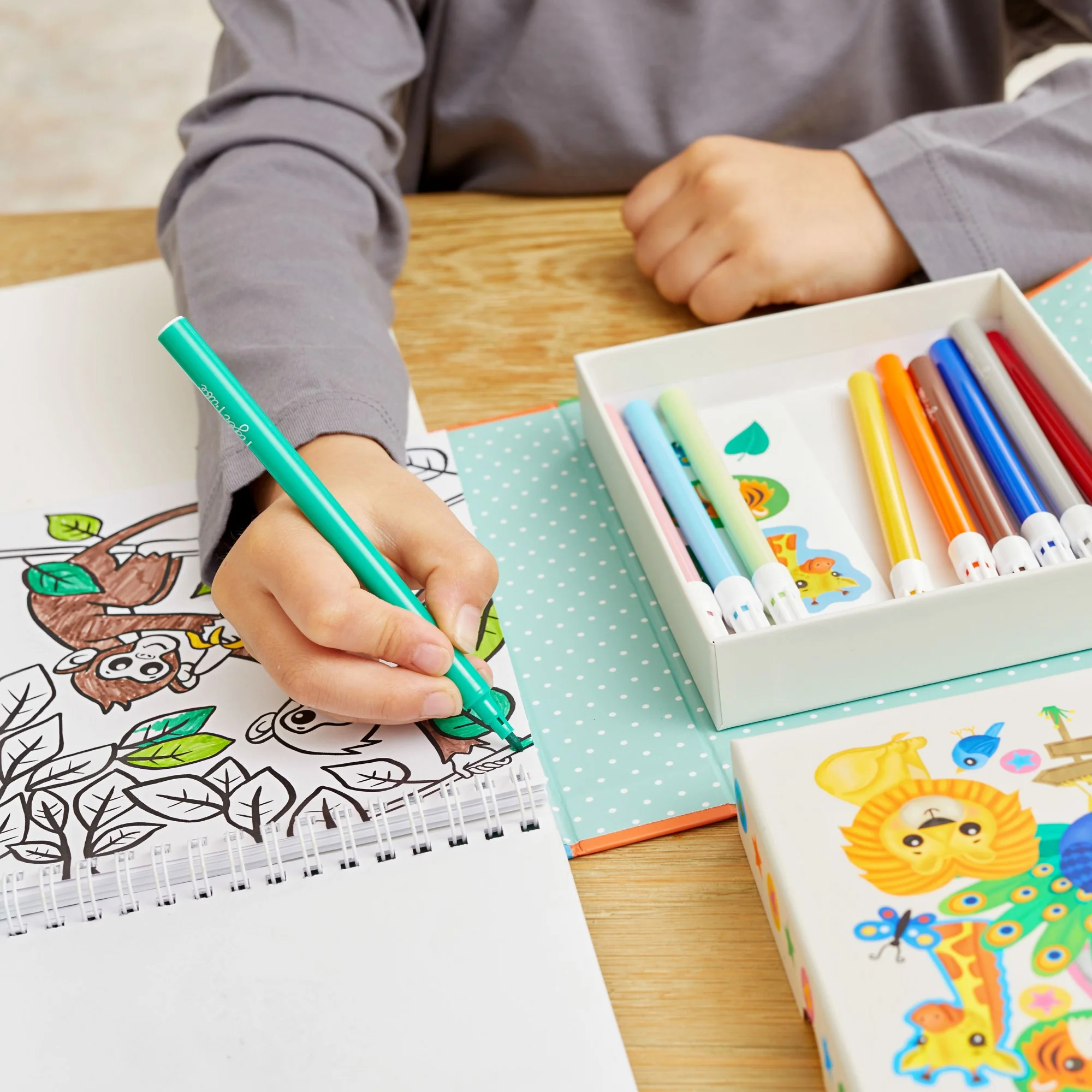Colouring Set - Zoo - Image 2
