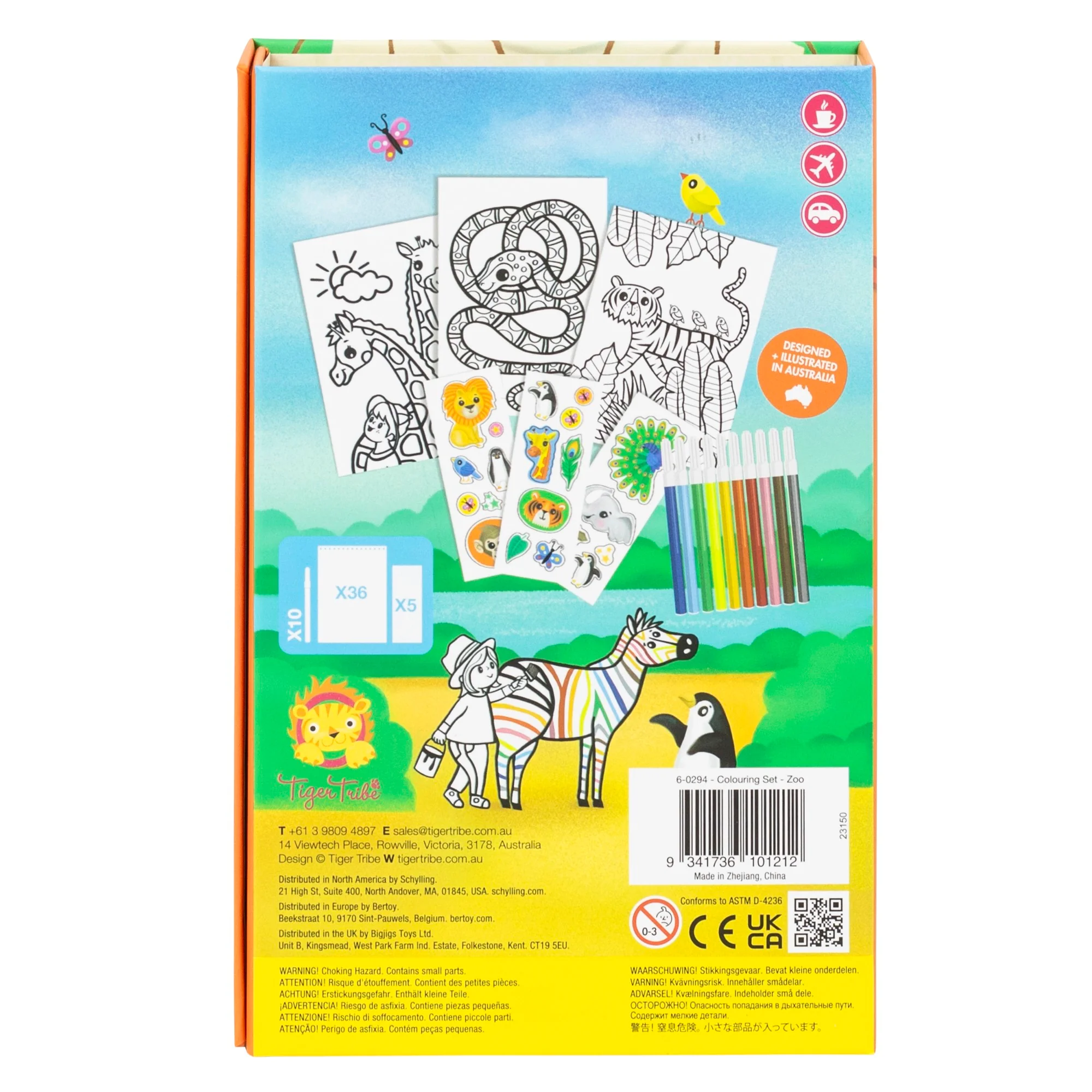 Colouring Set - Zoo - Image 8