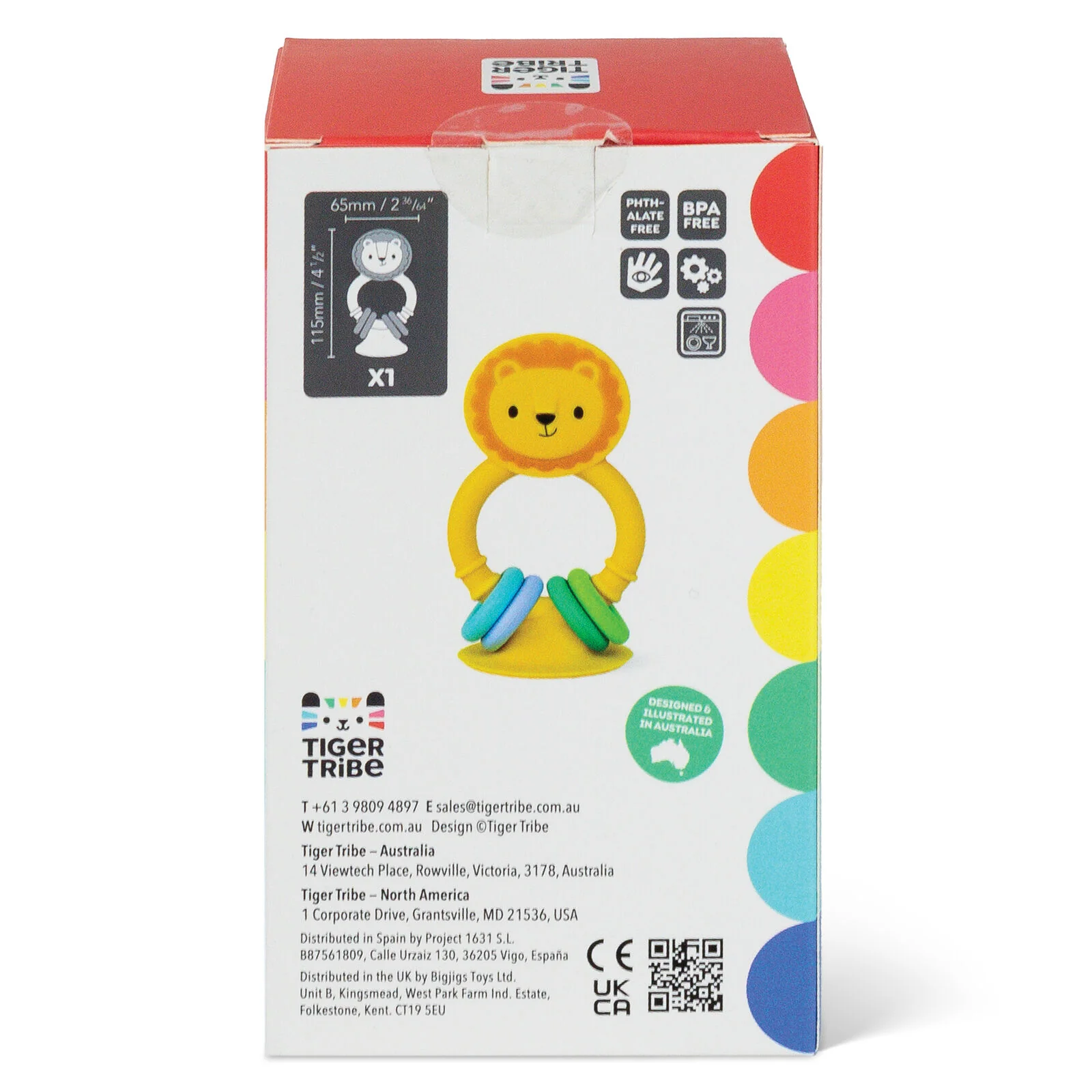 High Chair Buddy - Silicone Lion - Image 7