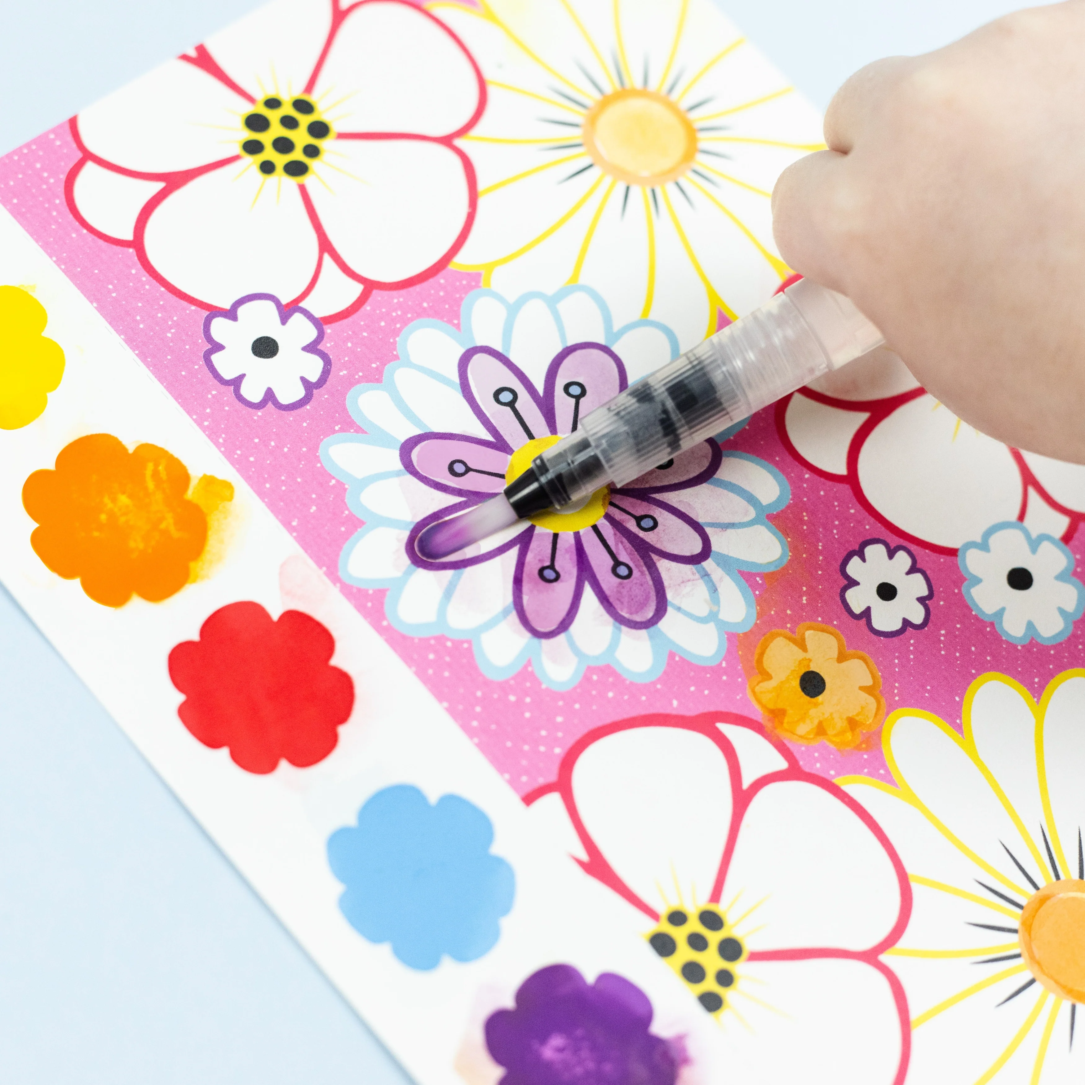 Paint-a-Picture Set - Butterflies & Flowers - Image 2