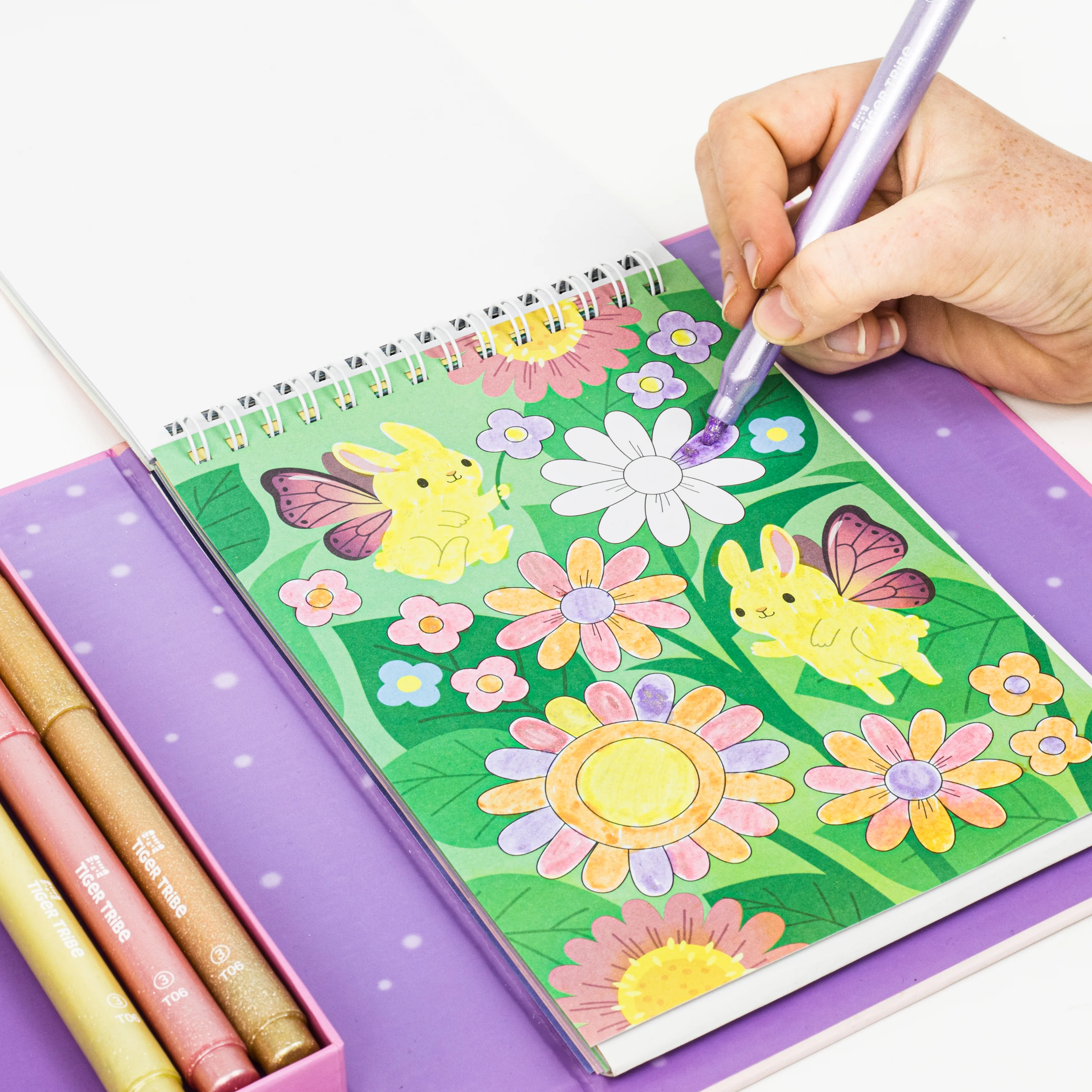 Shimmer Colouring Set - Little Fairy Land - Image 2