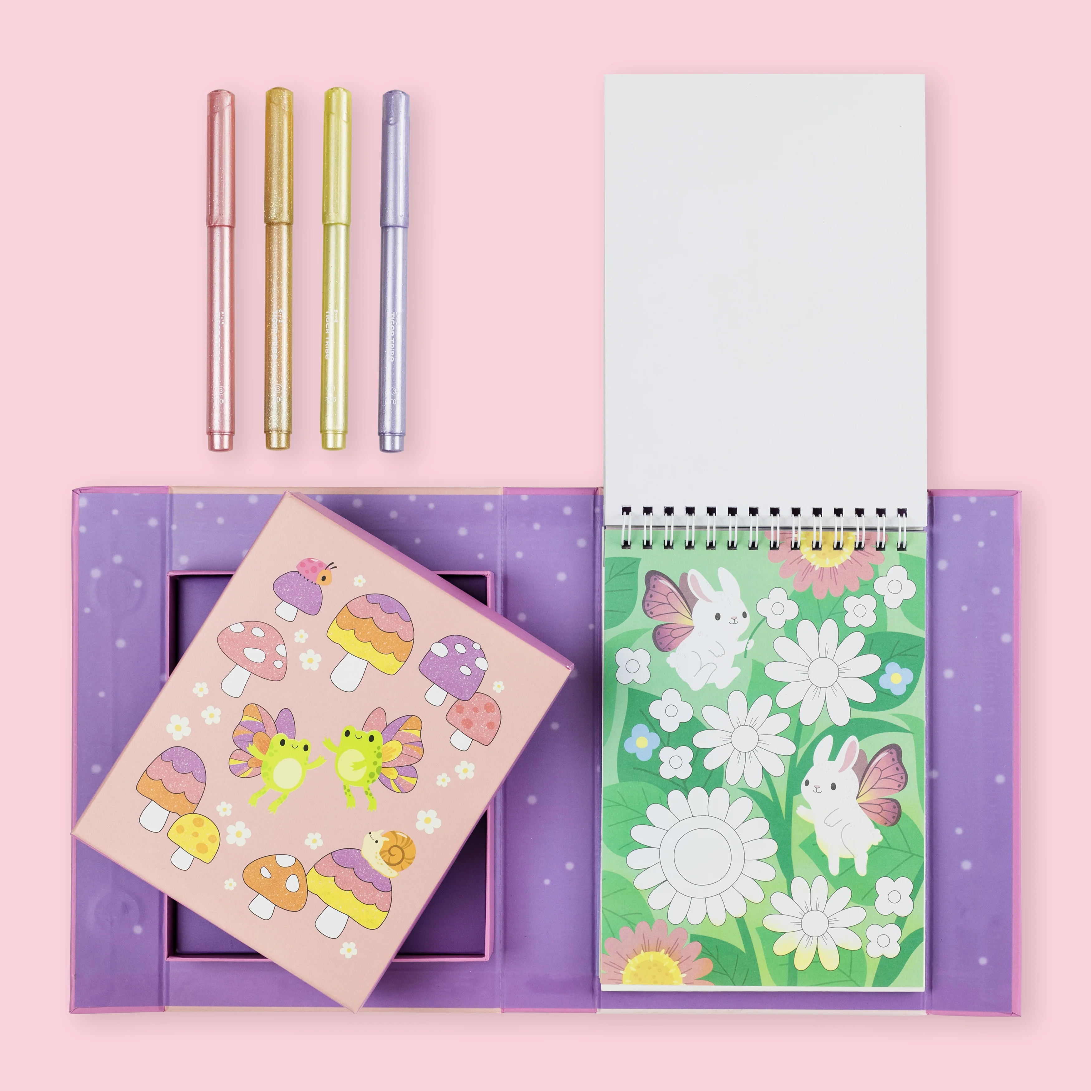 Shimmer Colouring Set - Little Fairy Land - Image 4