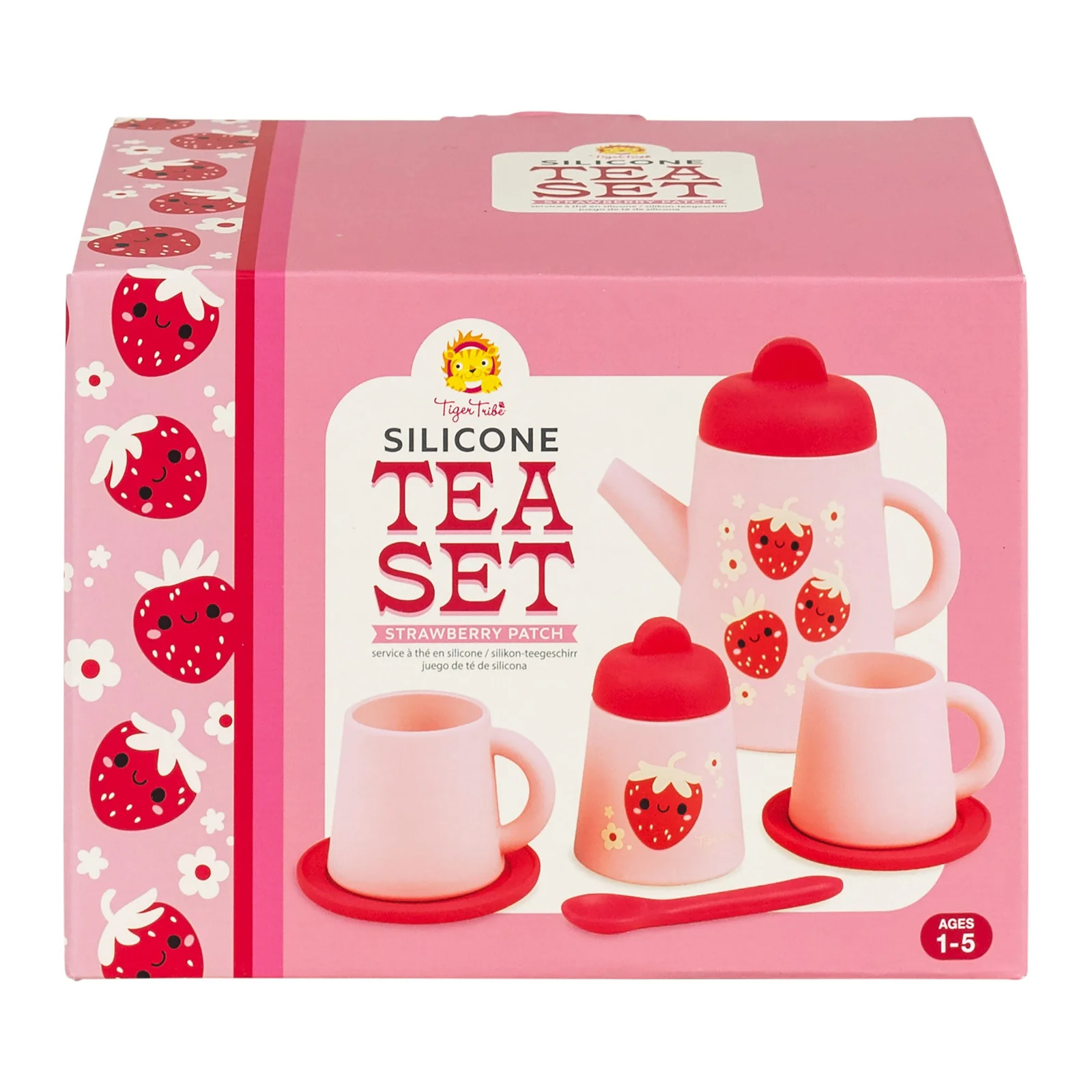 Silicone Tea Set - Strawberry Patch - Image 6
