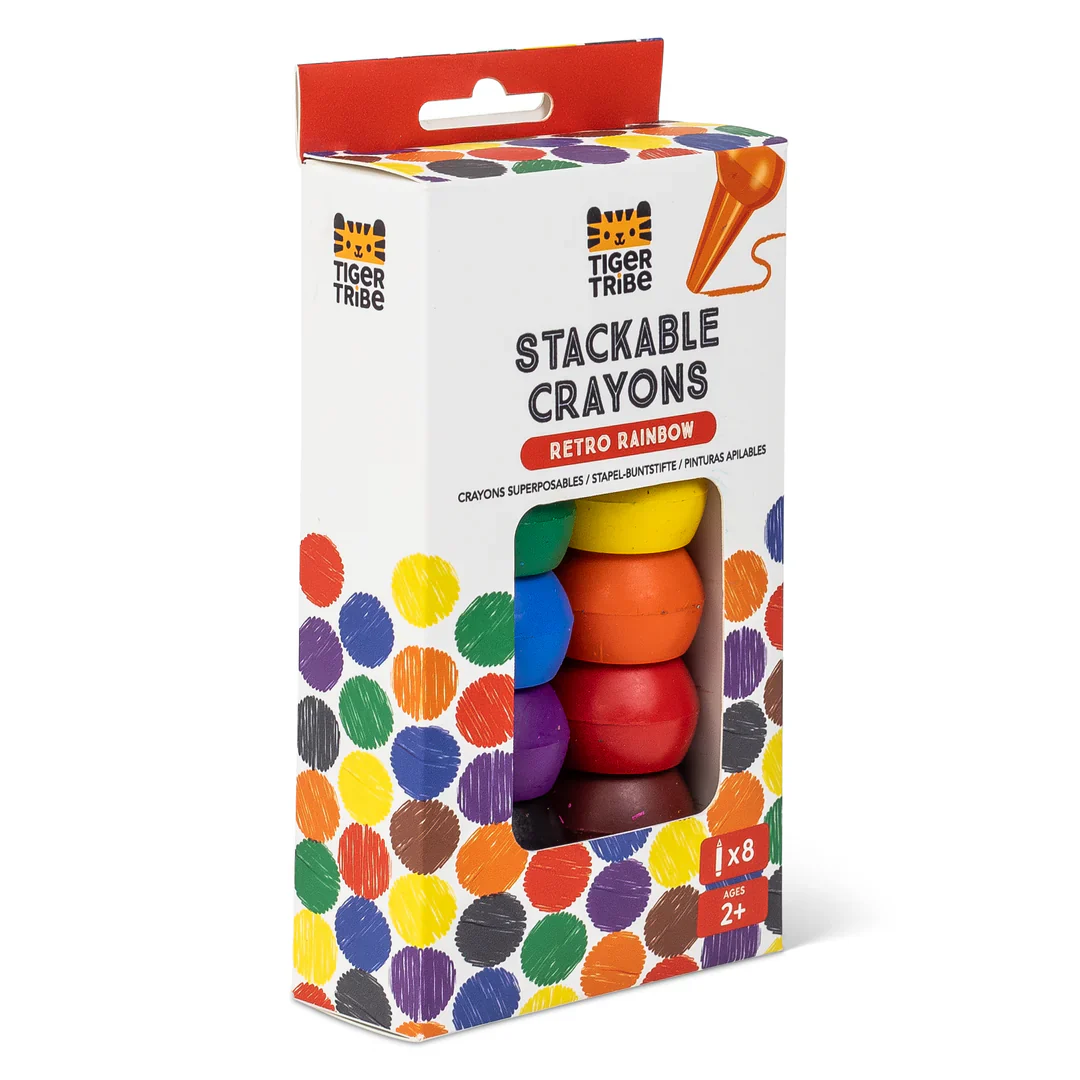 Stackable Crayons - Retro Rainbow - Image 7