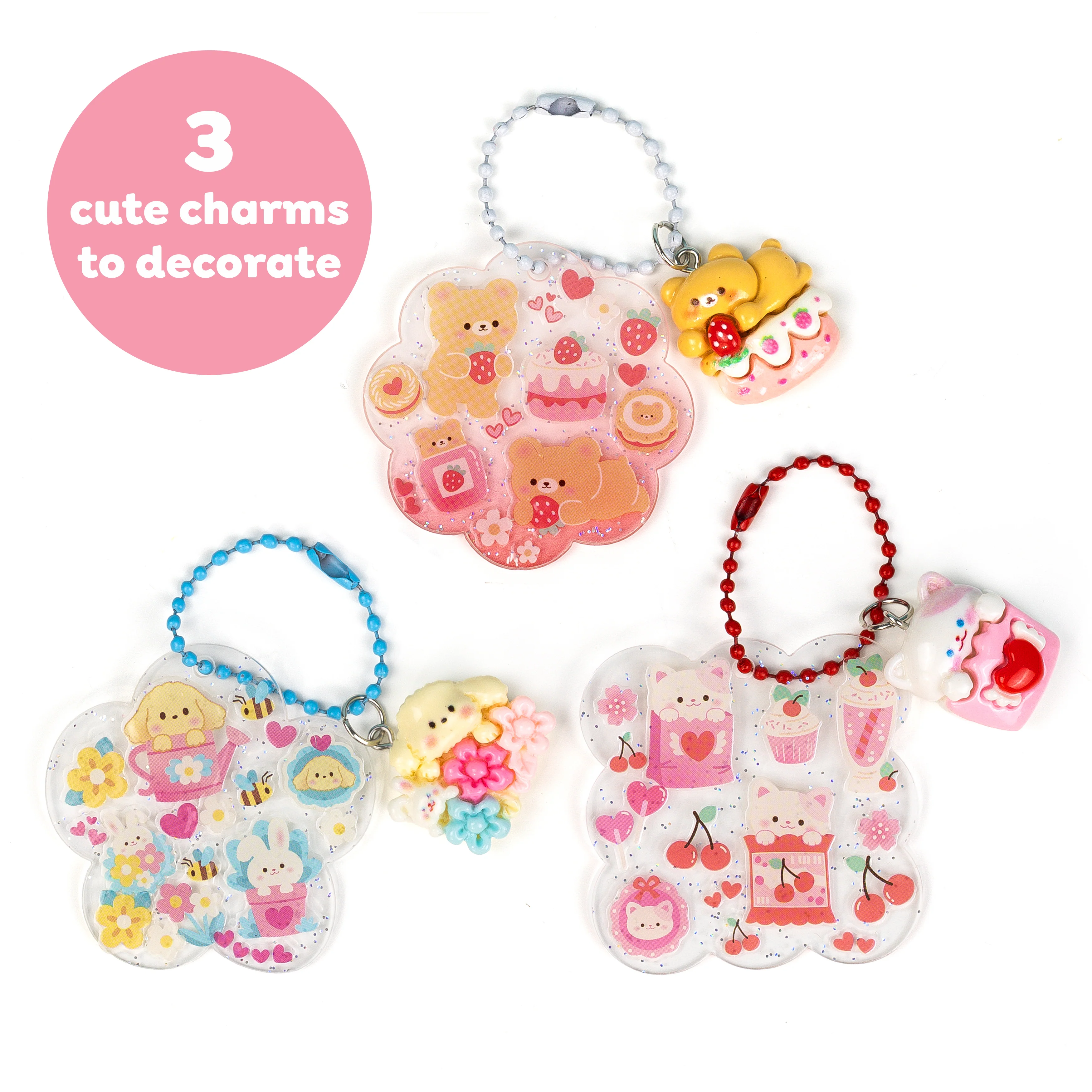 Sticker Craft Kit - Kawaii Bag Charms - Image 6