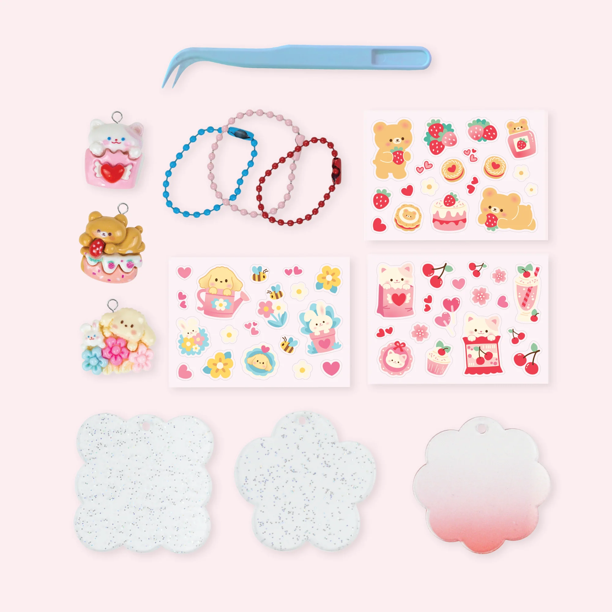 Sticker Craft Kit - Kawaii Bag Charms - Image 7