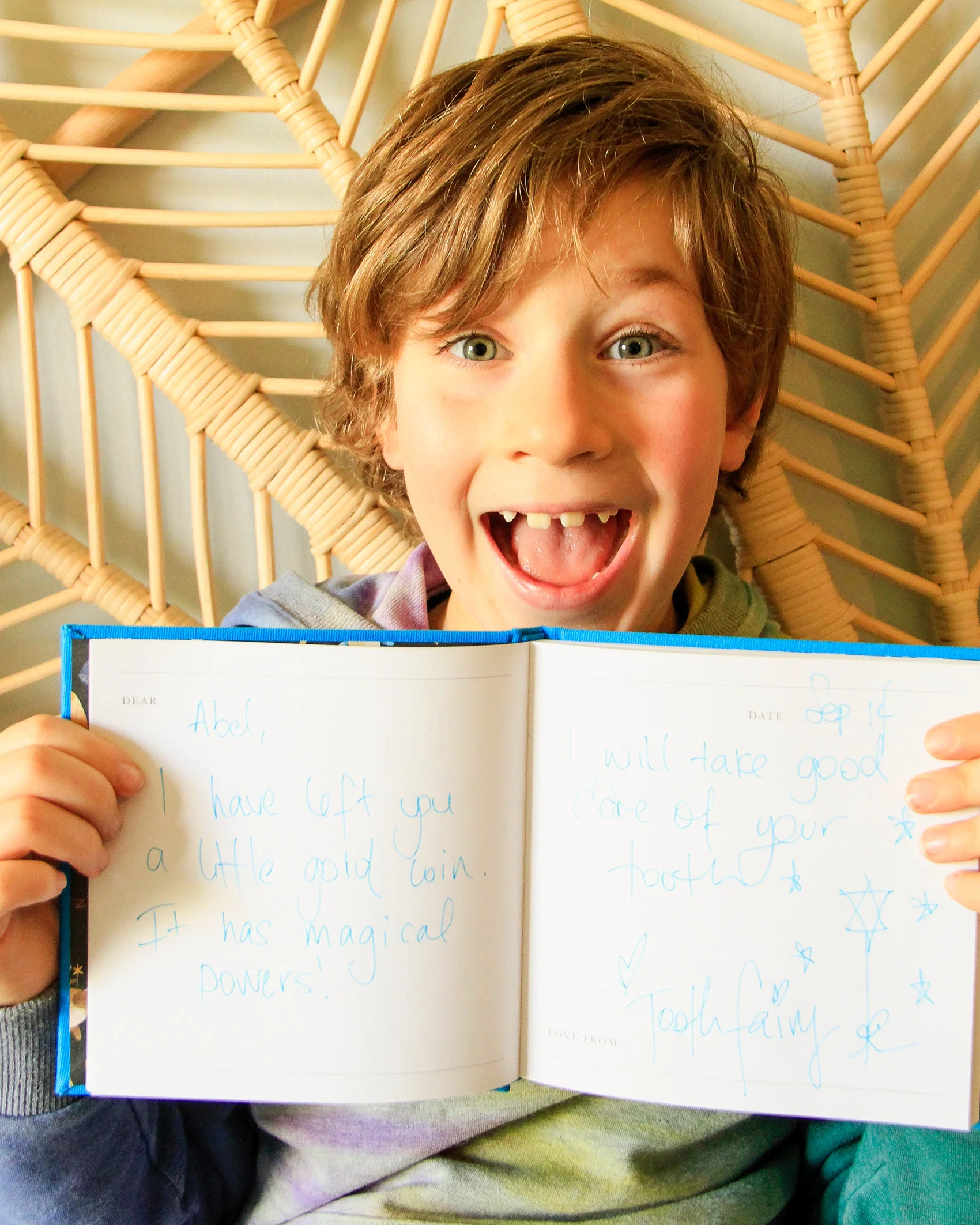 Write To Me - Tooth Fairy Letters - Blue - Image 13
