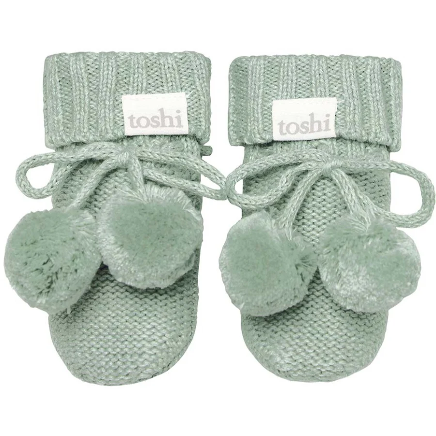 Toshi Organic Booties - Marley / Jade