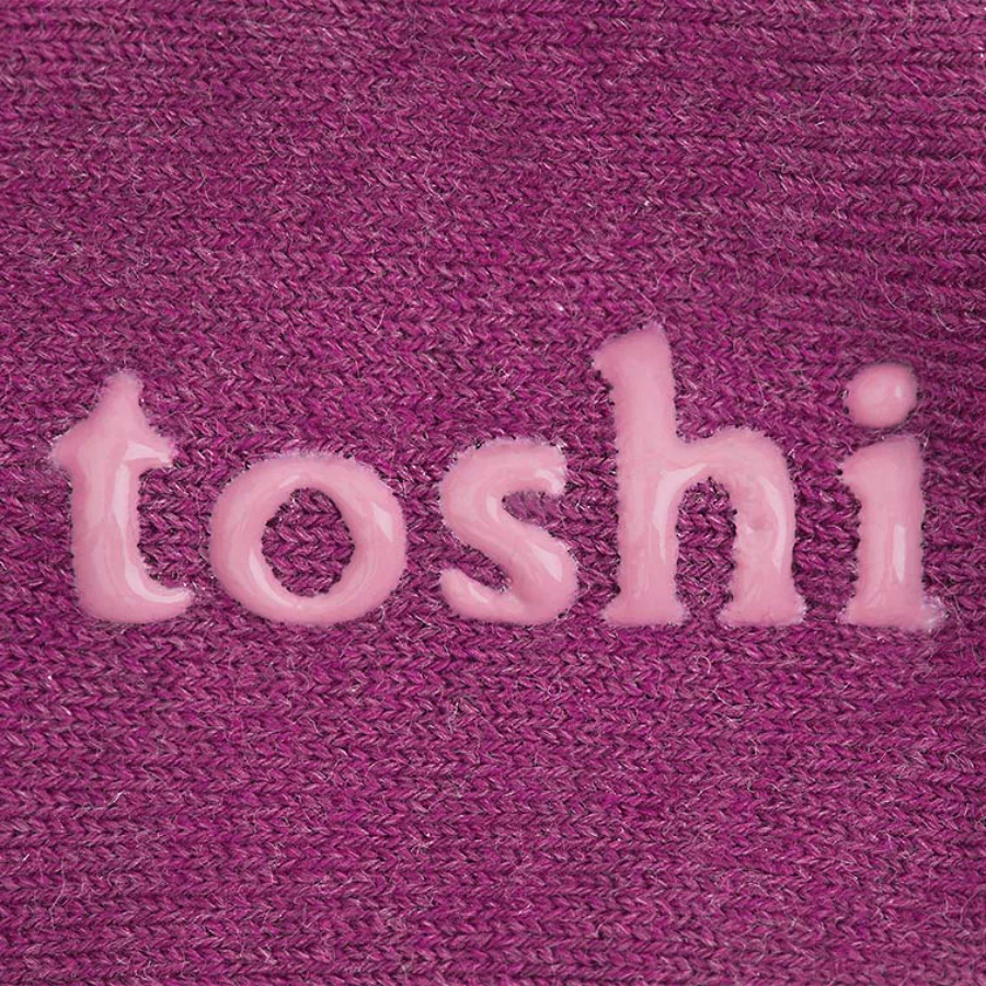 Toshi Organic Knee Dreamtime Socks - Violet - Image 3