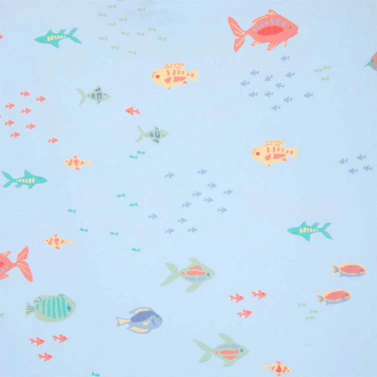 Toshi Swim Baby Flap Cap - Reef - Image 3
