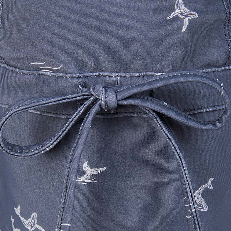Toshi Swim Baby Flap Cap - Whales - Image 4