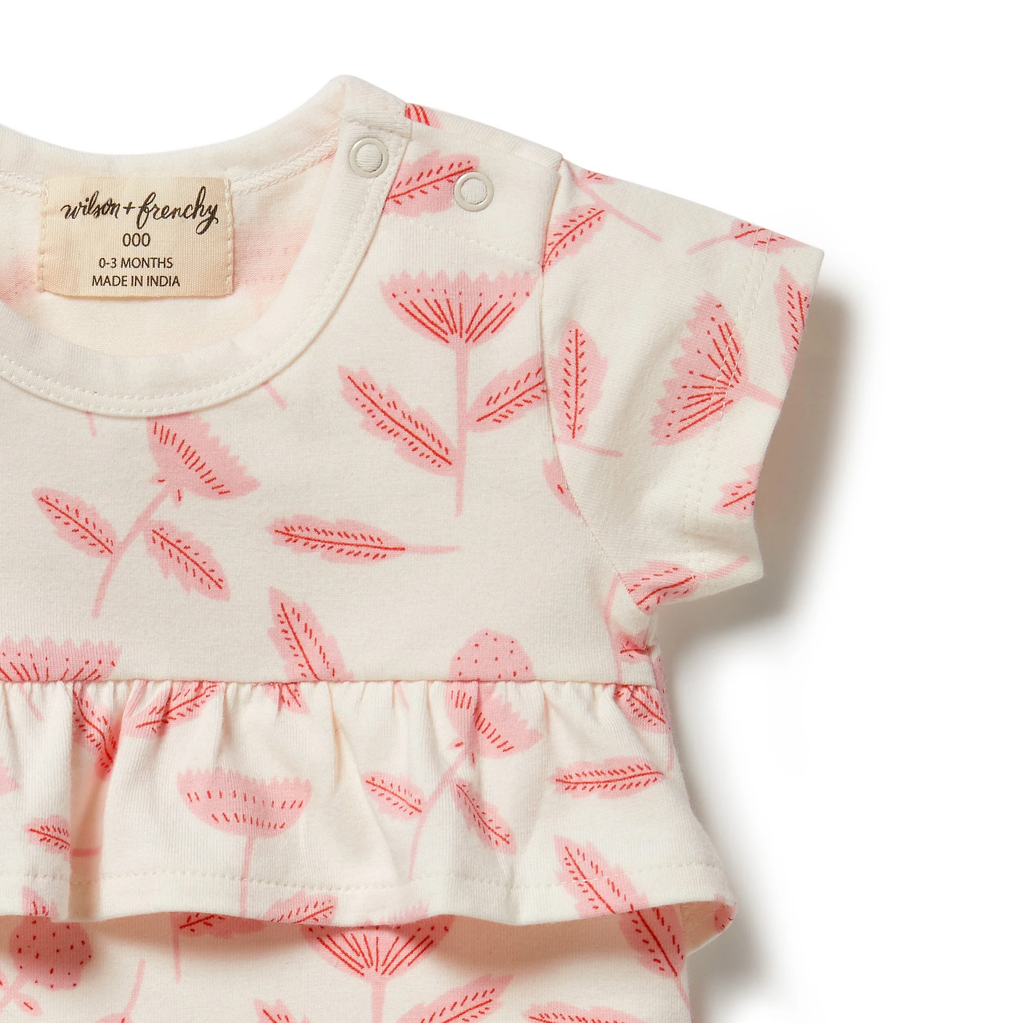 DH Exclusive | Organic Ruffle Tee - Billie Fleur - Image 3