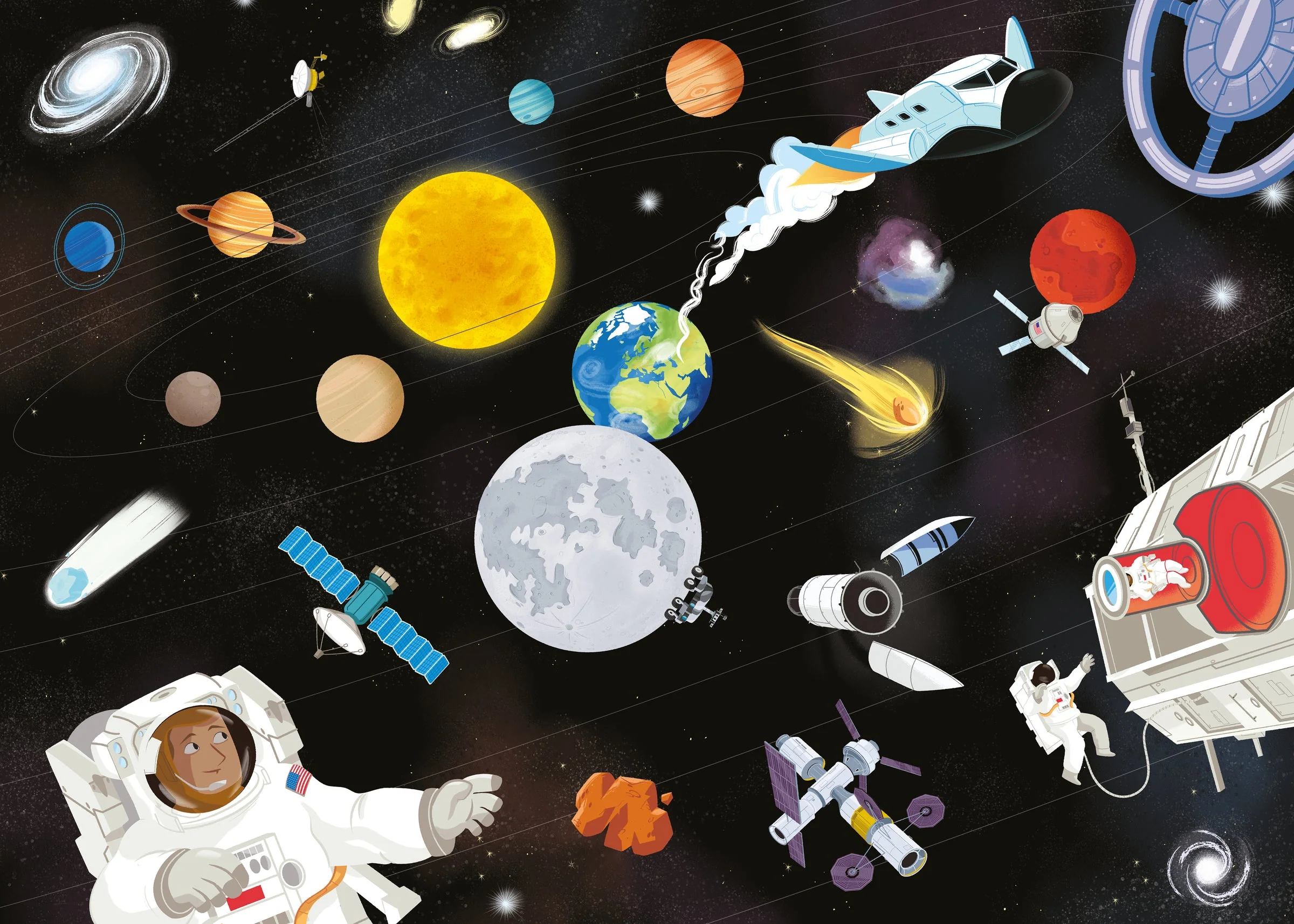 What How Why Space Book and Poster - Image 5
