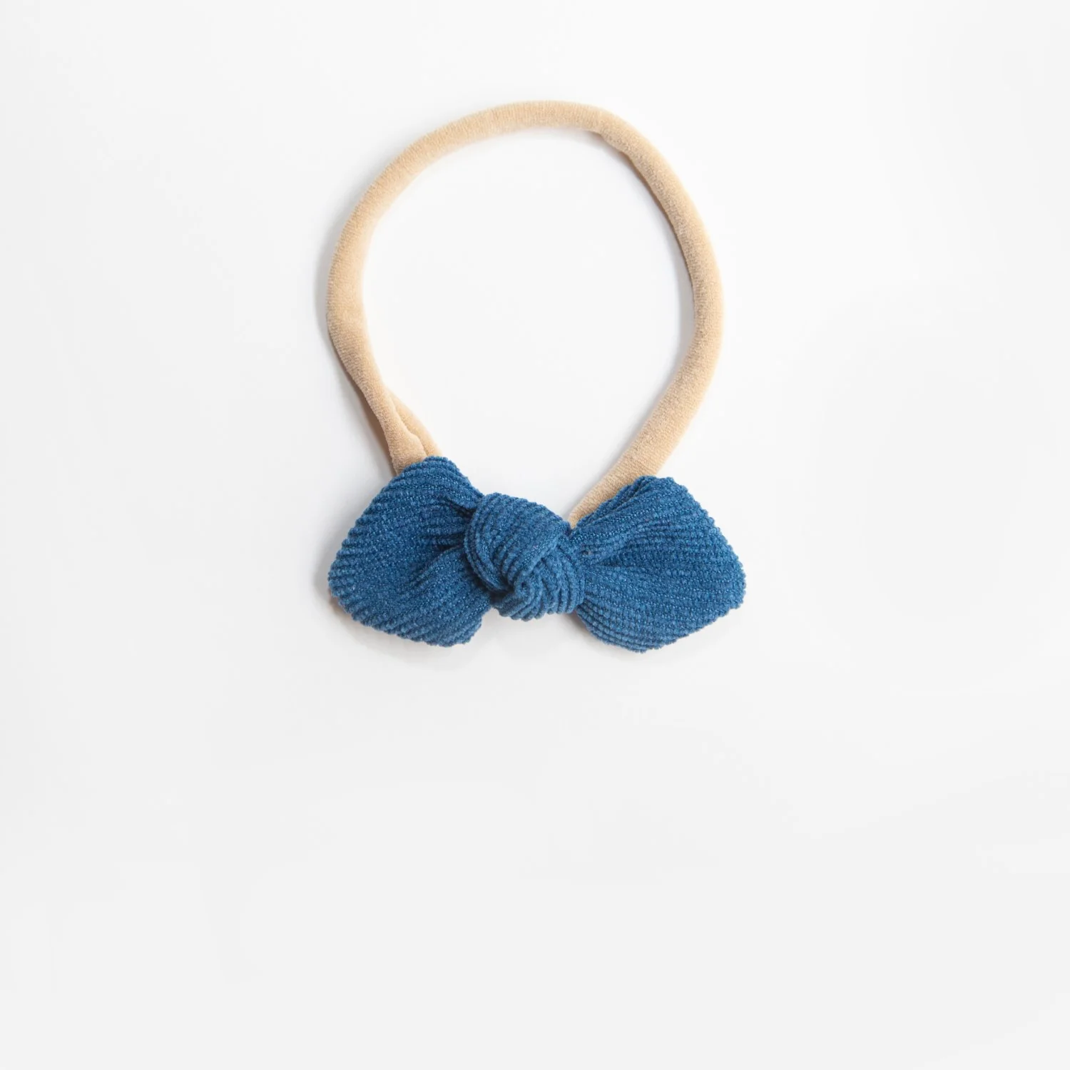 Ida Small Cord Bow - Sapphire - Image 2