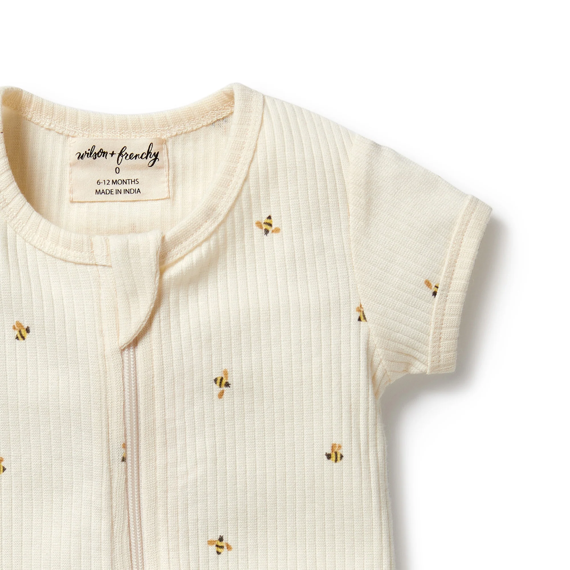Organic Boyleg Zipsuit - Bee Mine - Image 3