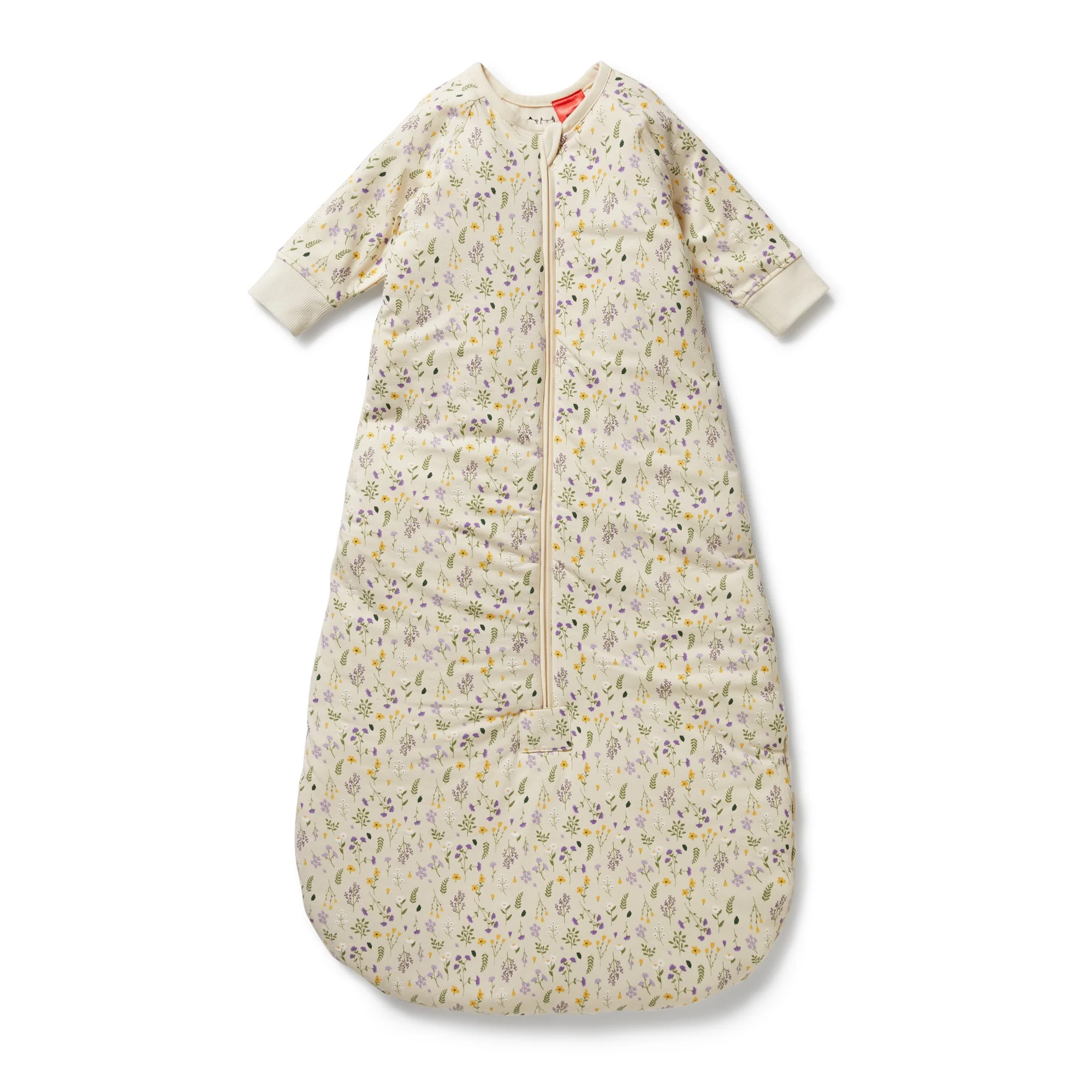 Bella Floral Organic Long Sleeved Sleeping Bag 2.5 TOG