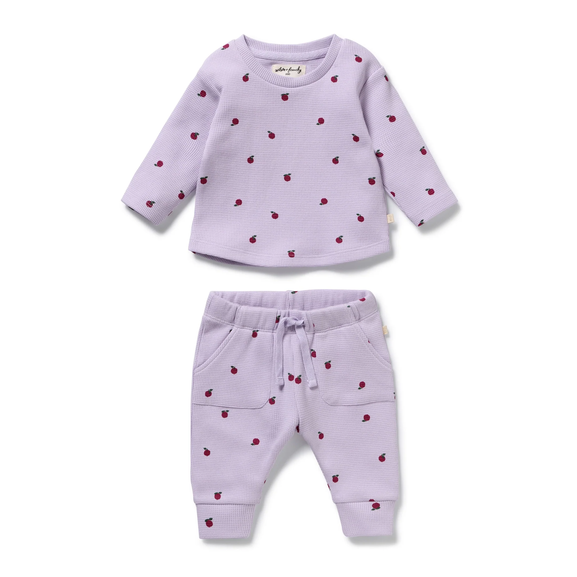 Berry Plums Organic Waffle Set