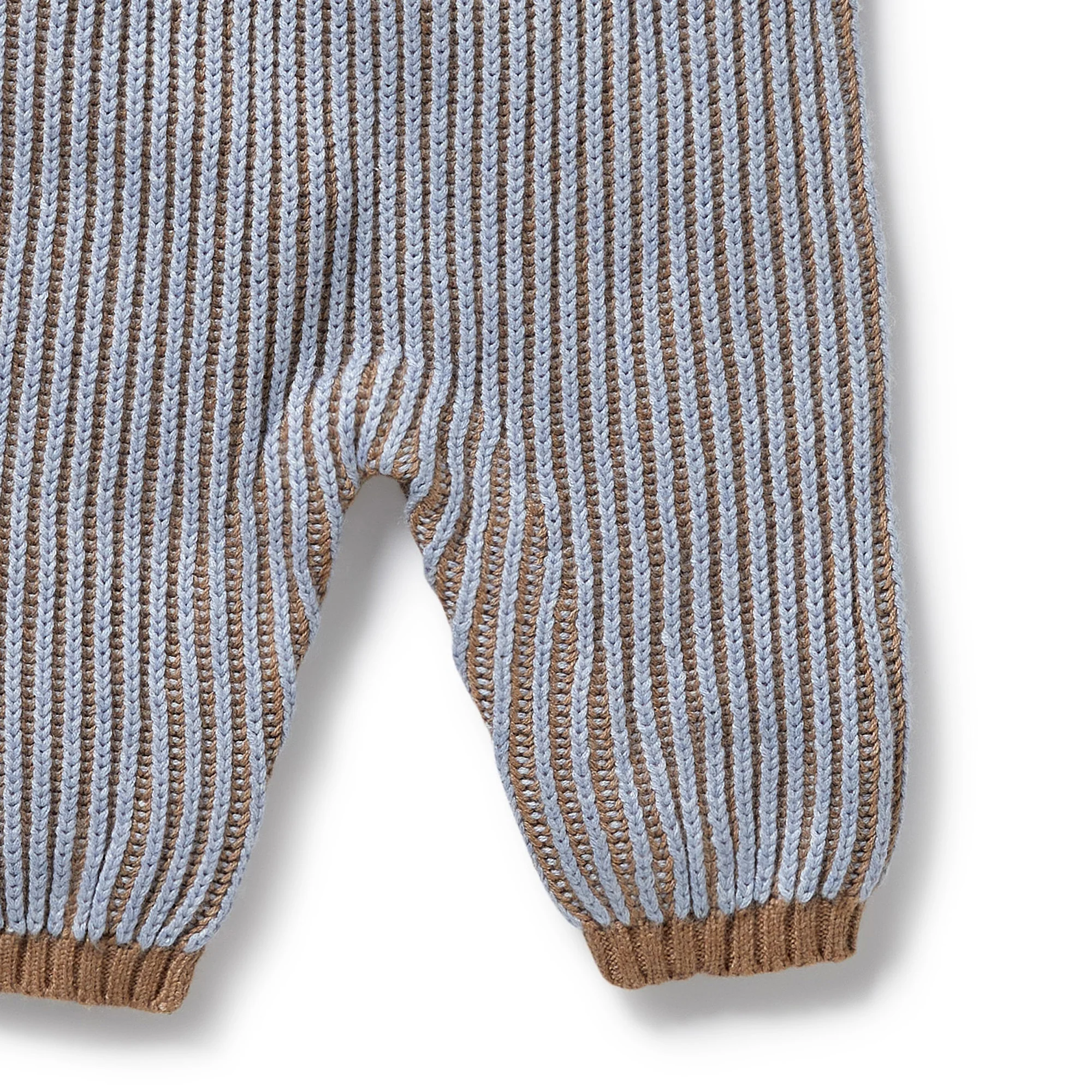 Wilson & Frenchy - Coco and Blue Speckle Organic Knitted Overall - Image 3