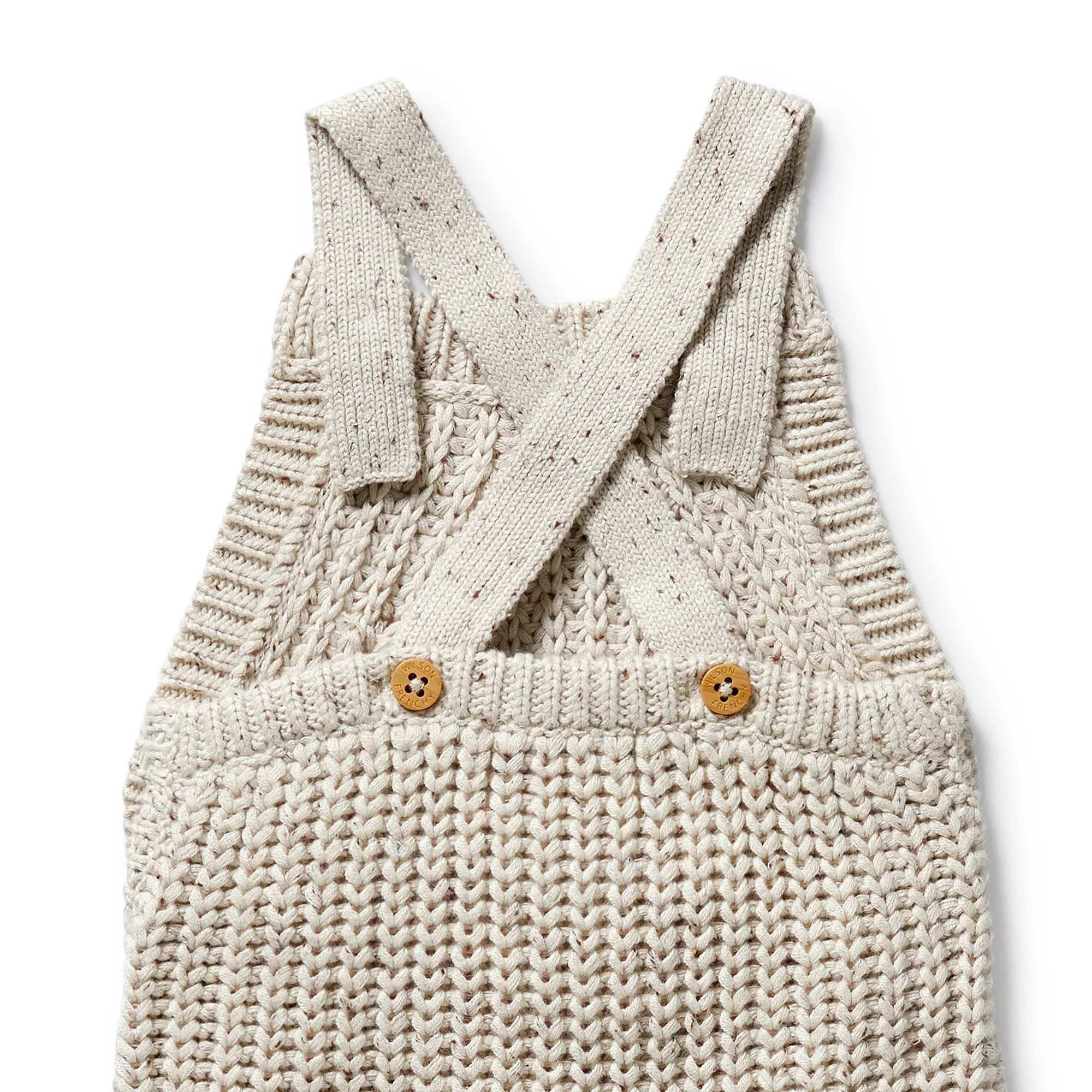 Wilson & Frenchy - Cookie and Cream Organic Knitted Overall - Image 4