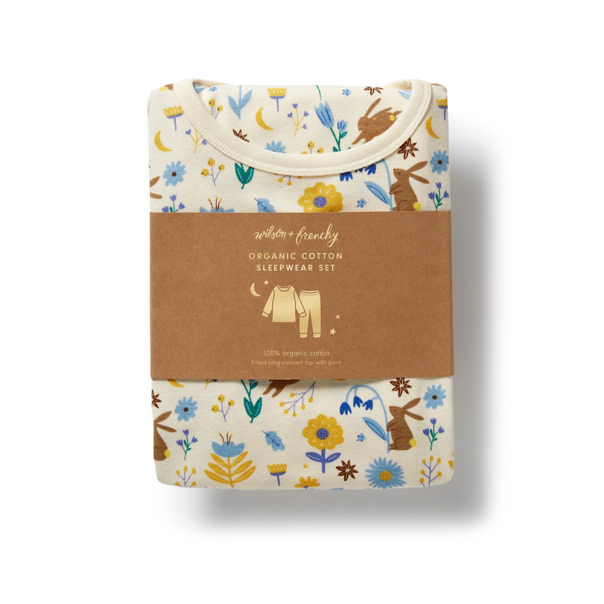 Wilson & Frenchy - Daisy Mae Organic Long Sleeved Pyjamas - Image 4