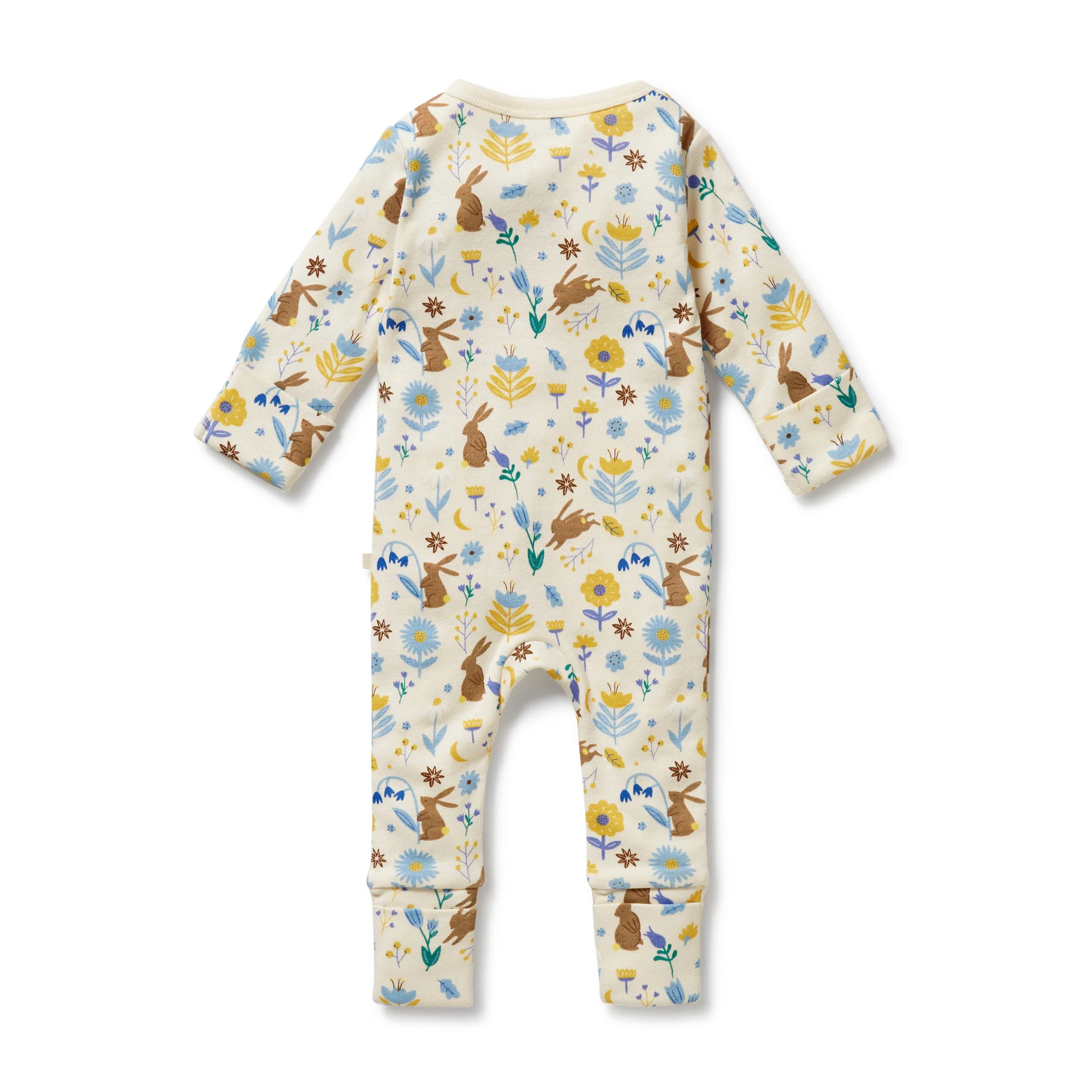 Wilson & Frenchy - Daisy Mae Organic Zipsuit With Feet - Image 5
