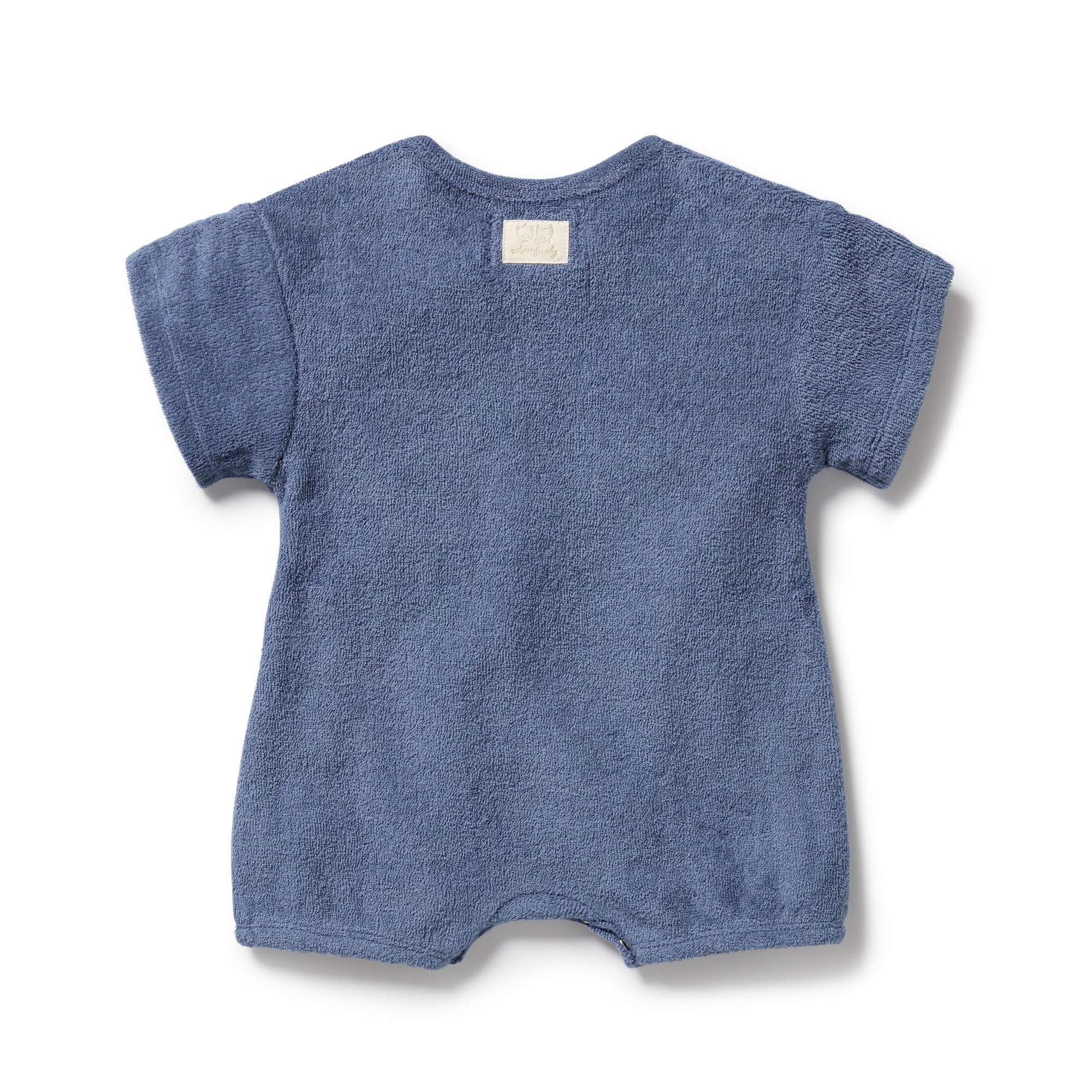 Organic Terry Growsuit - Deep Blue - Image 4