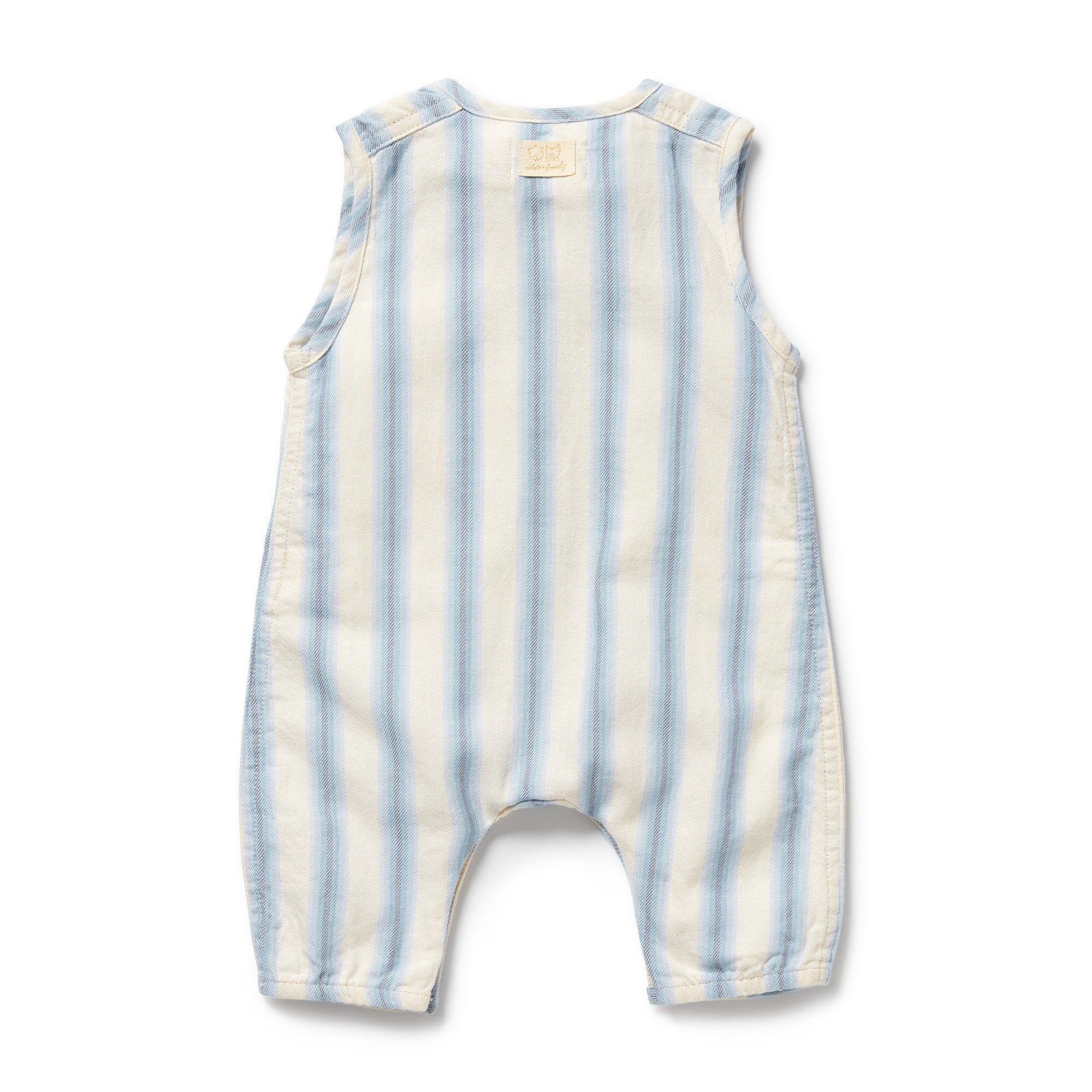 Organic Growsuit - Deep Blue Stripe - Image 6