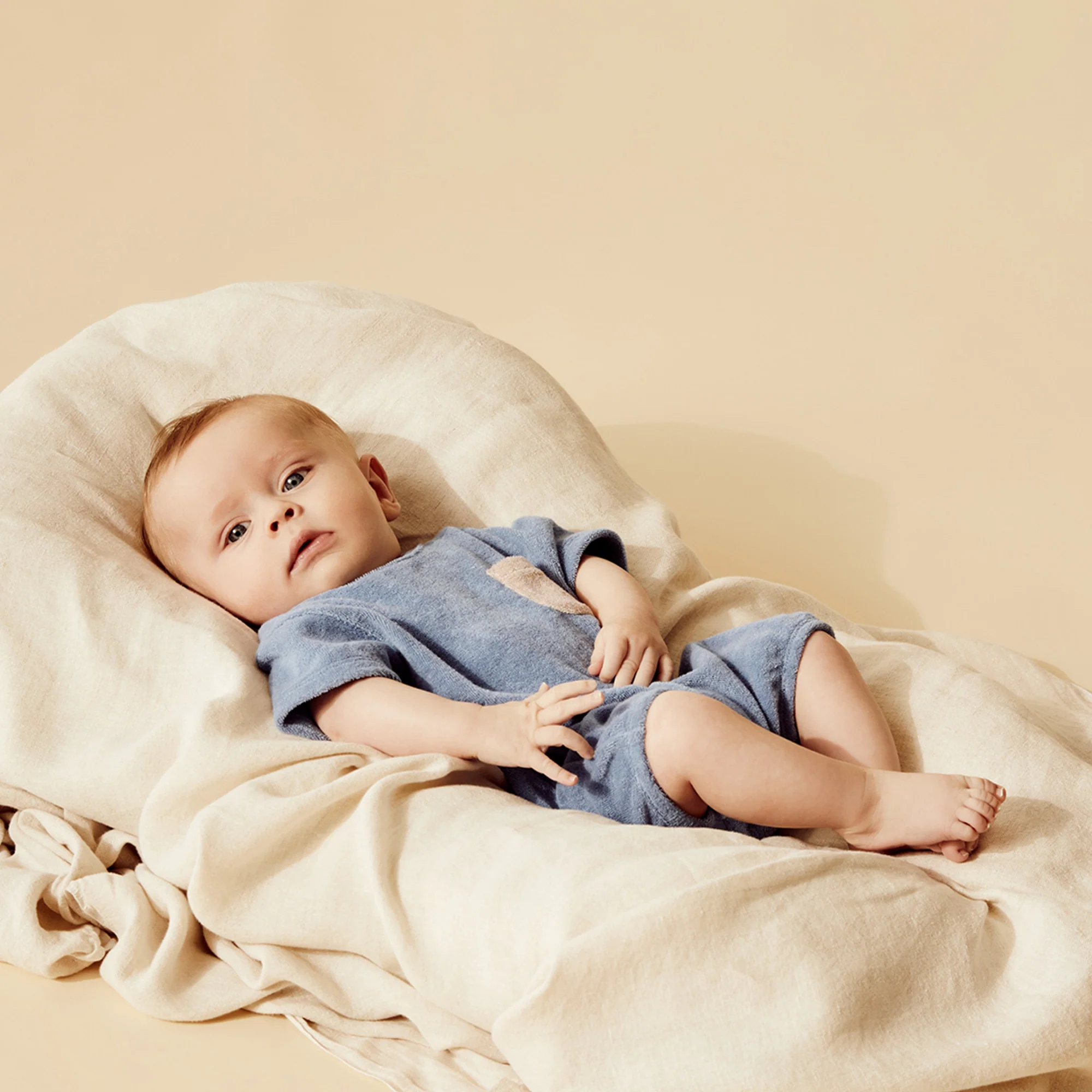 Dusty Blue Organic Terry Growsuit - Image 5