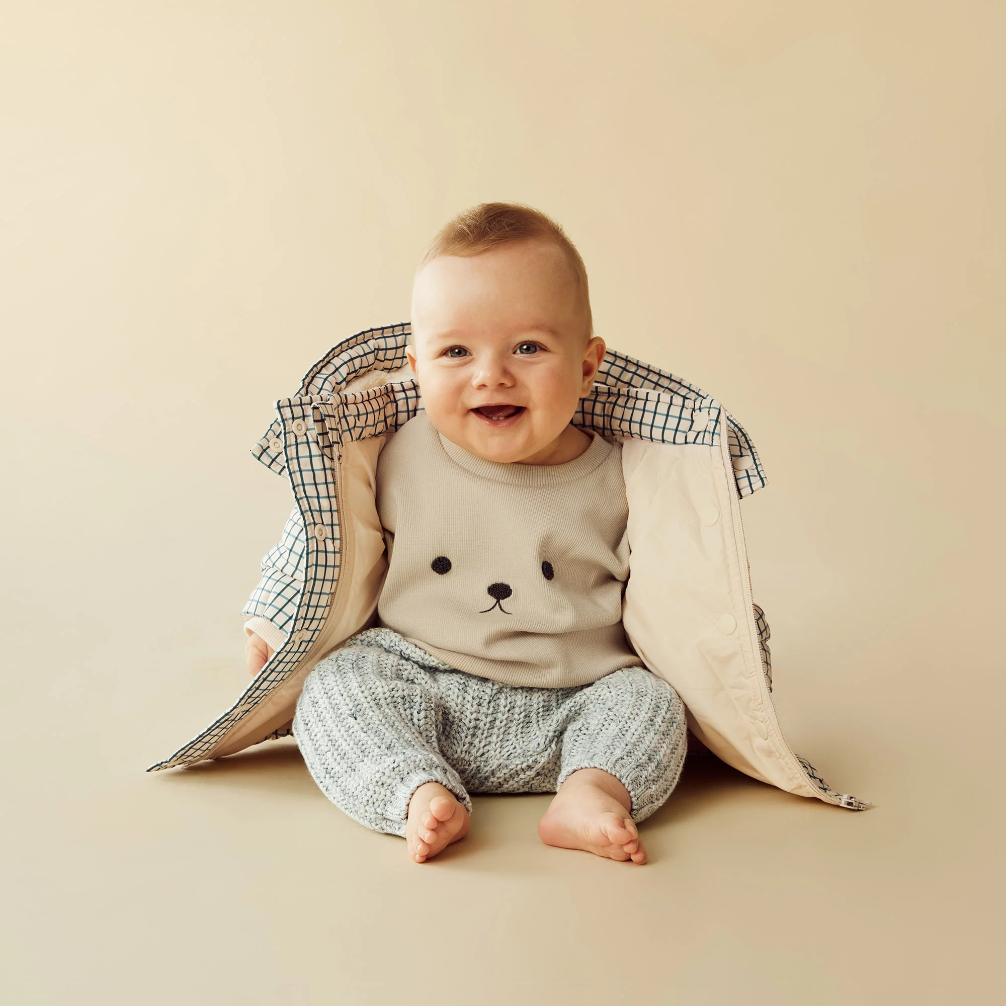 Wilson & Frenchy - Fern Check Puffer Jacket - Image 2