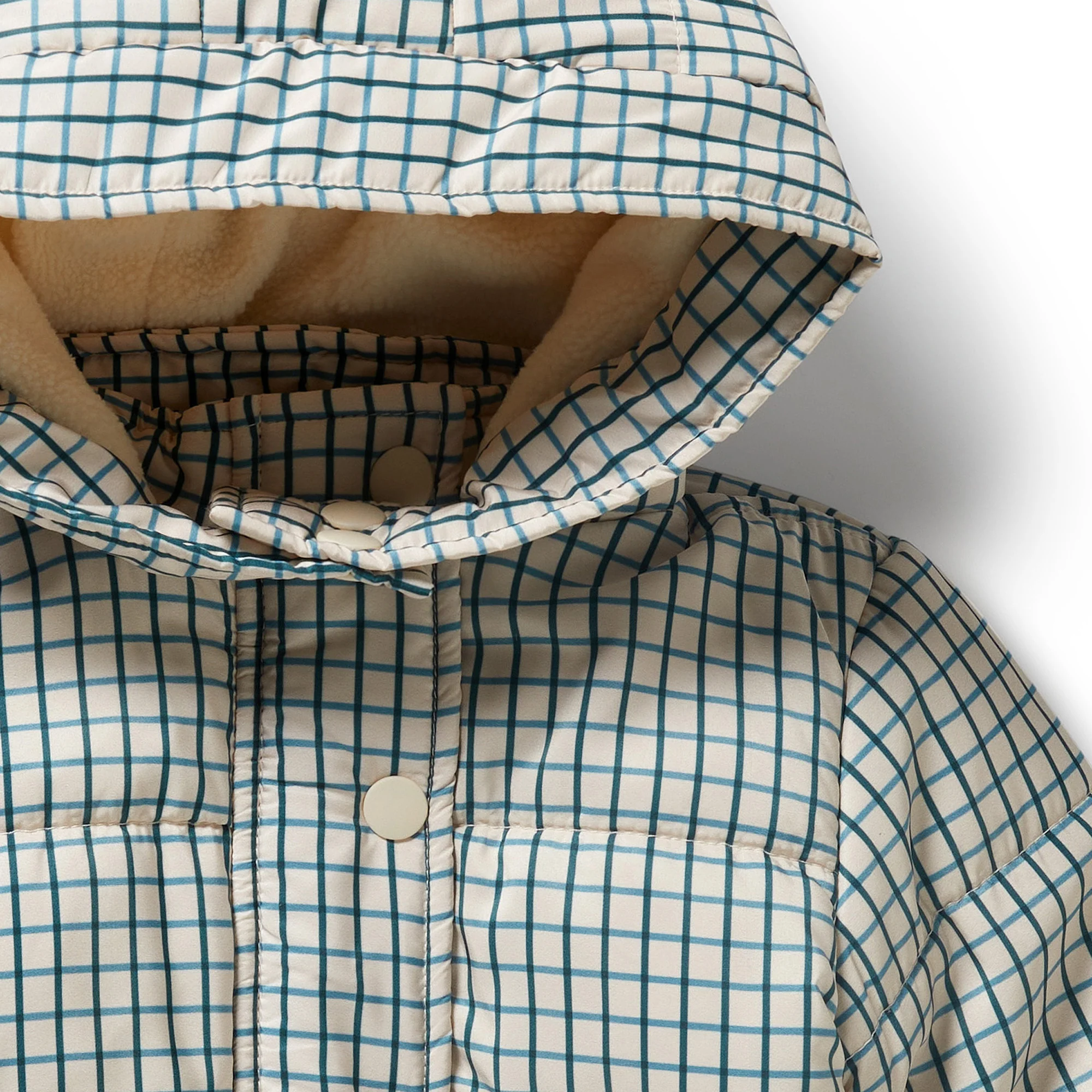 Wilson & Frenchy - Fern Check Puffer Jacket - Image 3