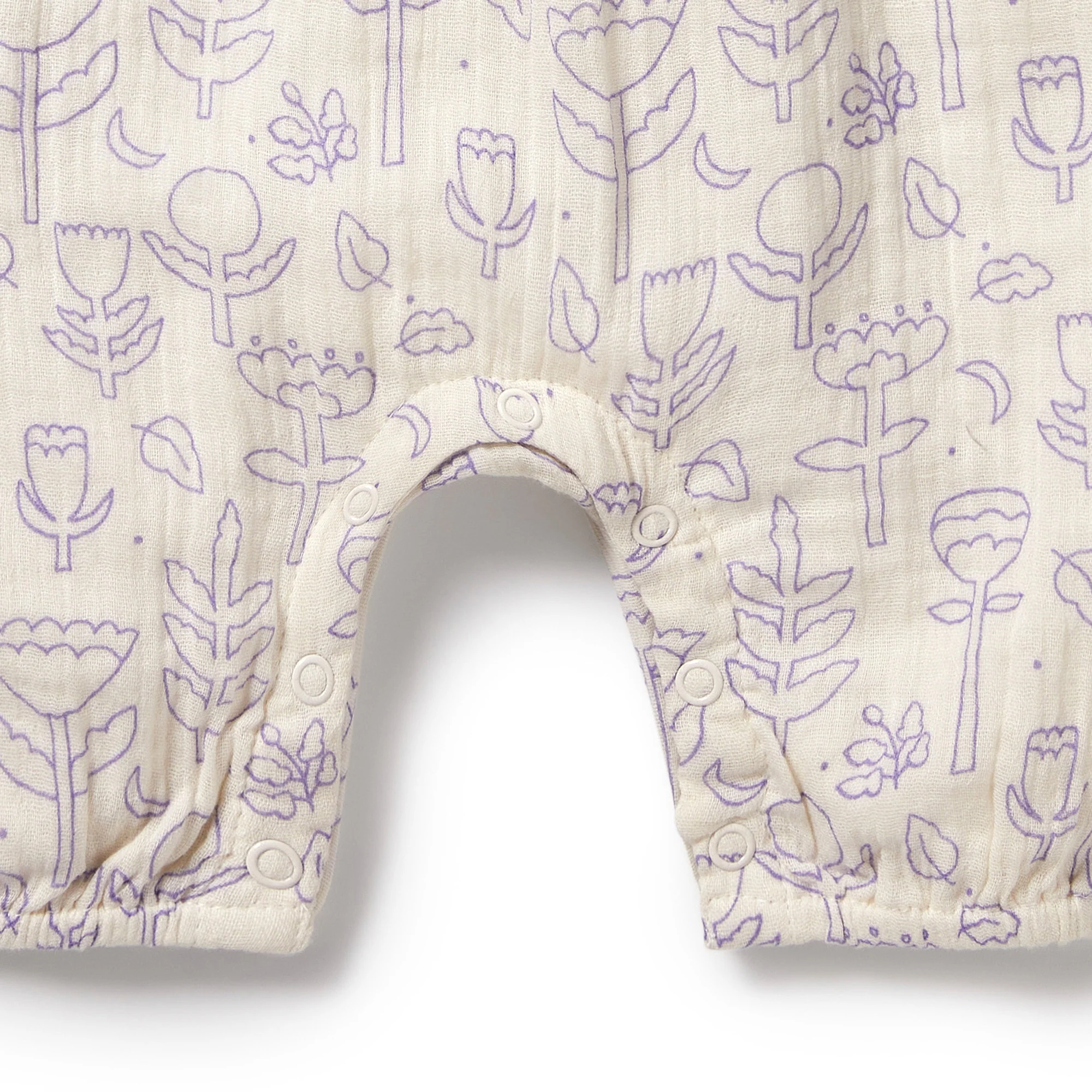 Wilson and Frenchy Flow Organic Crinkle Baby Jumpsuit - Image 4