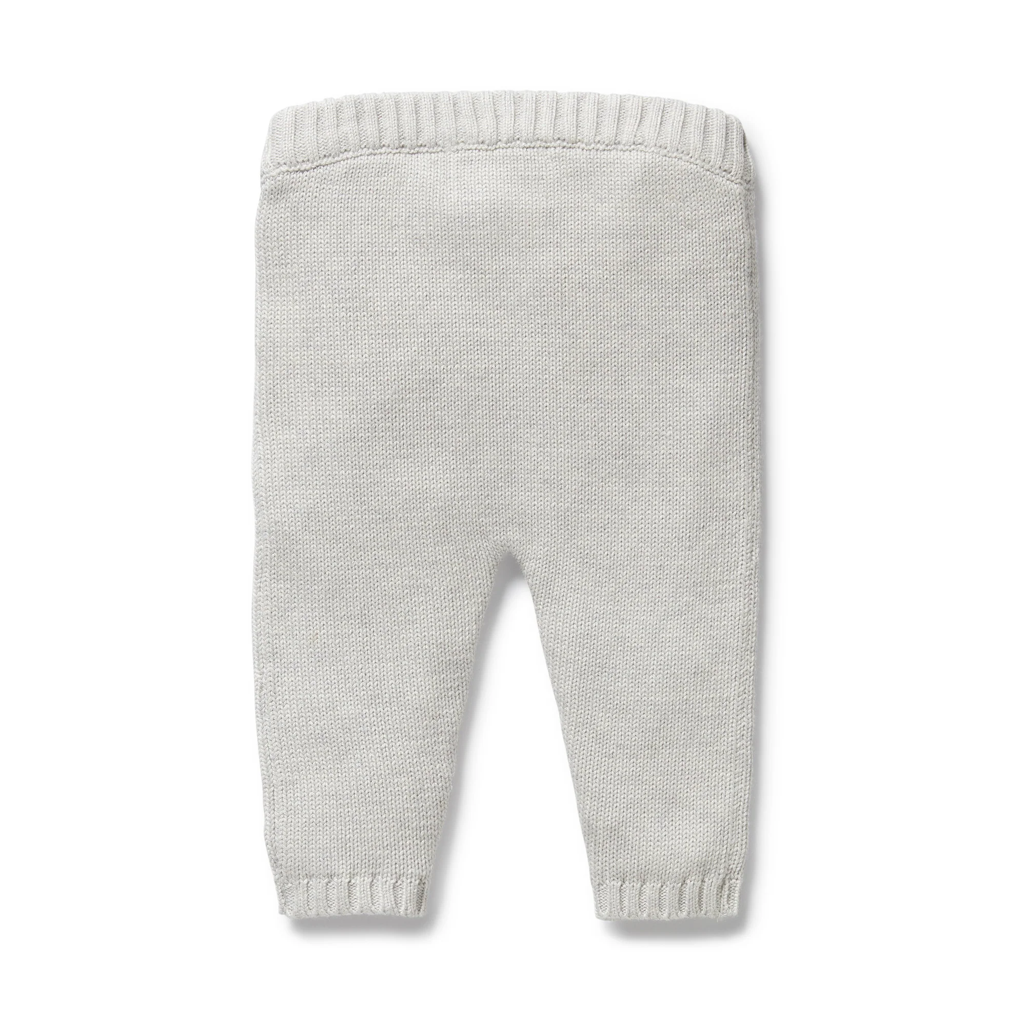 Wilson & Frenchy - Grey Melange Organic Knitted Legging - Image 3