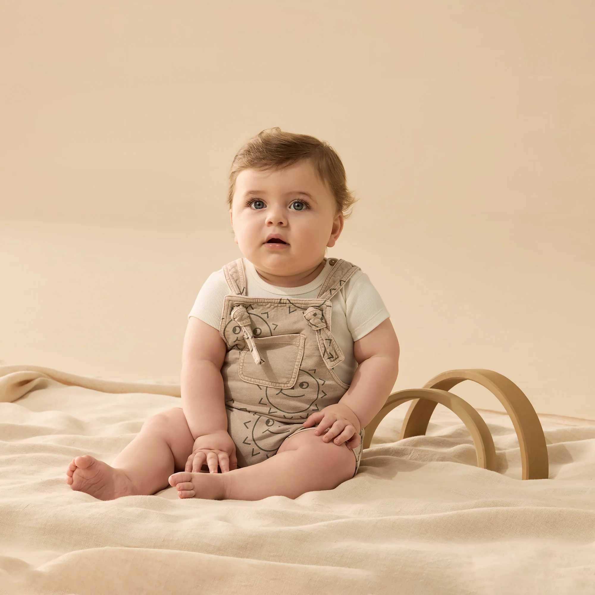 Organic Sweat Overall - Happy Days - Image 2